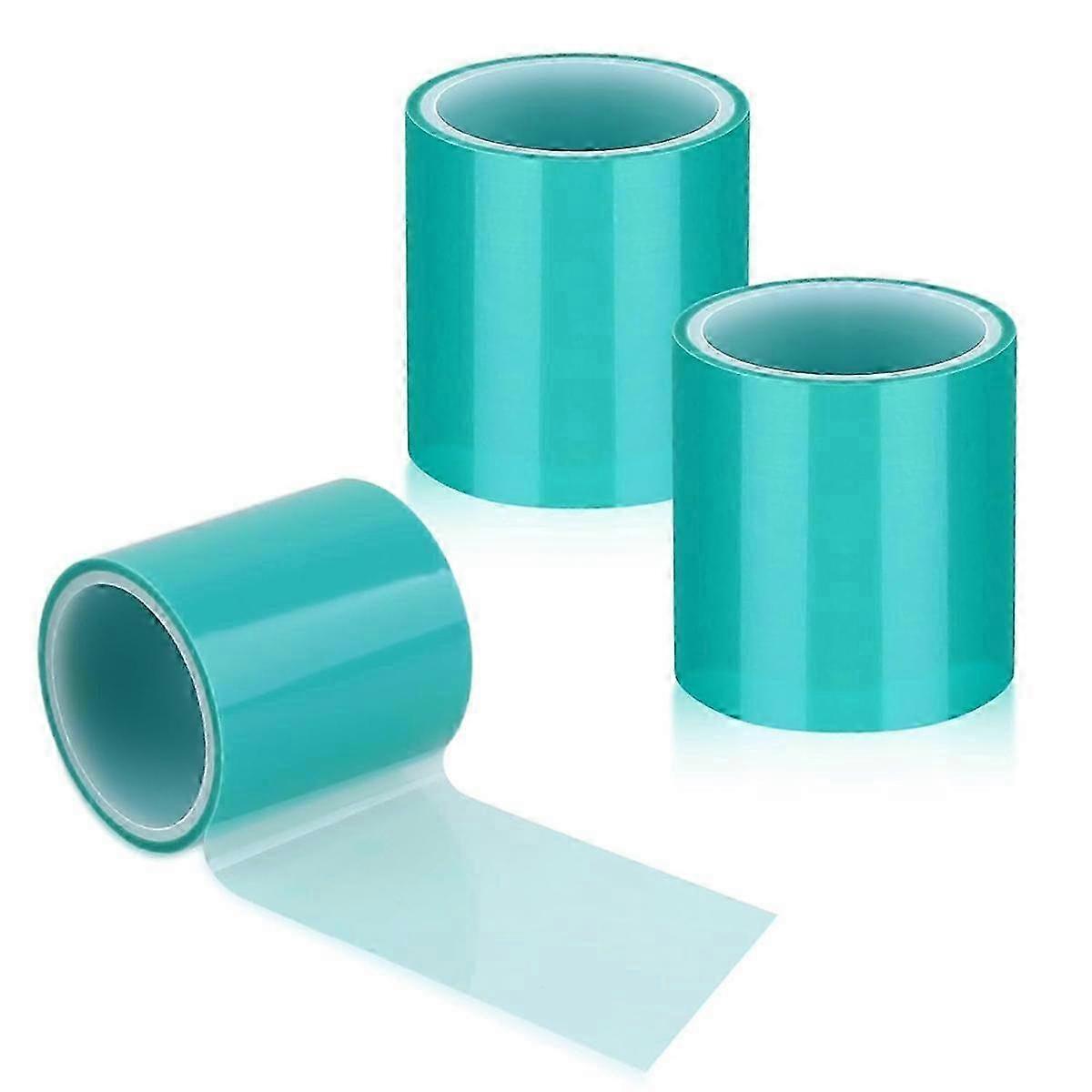 3 Pieces Resin Tape Seamless Sticky Paper Tape 2 Inch Wide UV Resin Tape for Art River Table DIY Craft Pendant Making