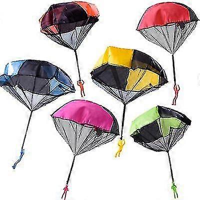 2Pcs 48*43cm Yellow Hand Throw Parachute Square Beach Hand Throw To...