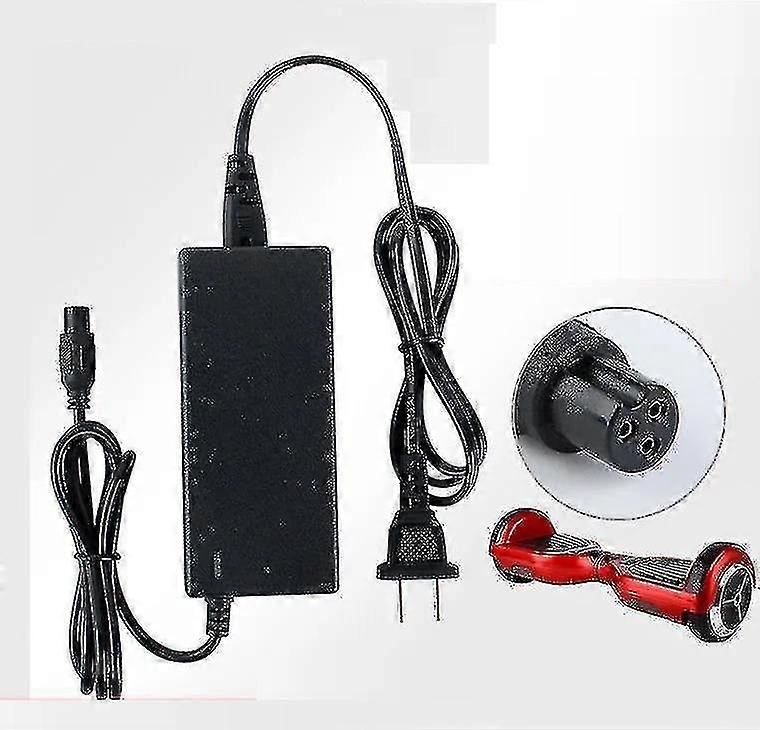 36V Charger for Children's Riding Toys, Three-Prong EU Plug, ETL Certified with Two-Color Indicator Lights