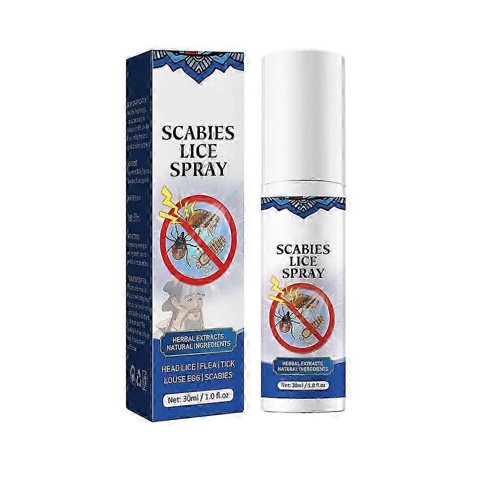 1-3pcs Scabies Lice Removal Spray For Hair Care Head Lices Louse Egg Remover