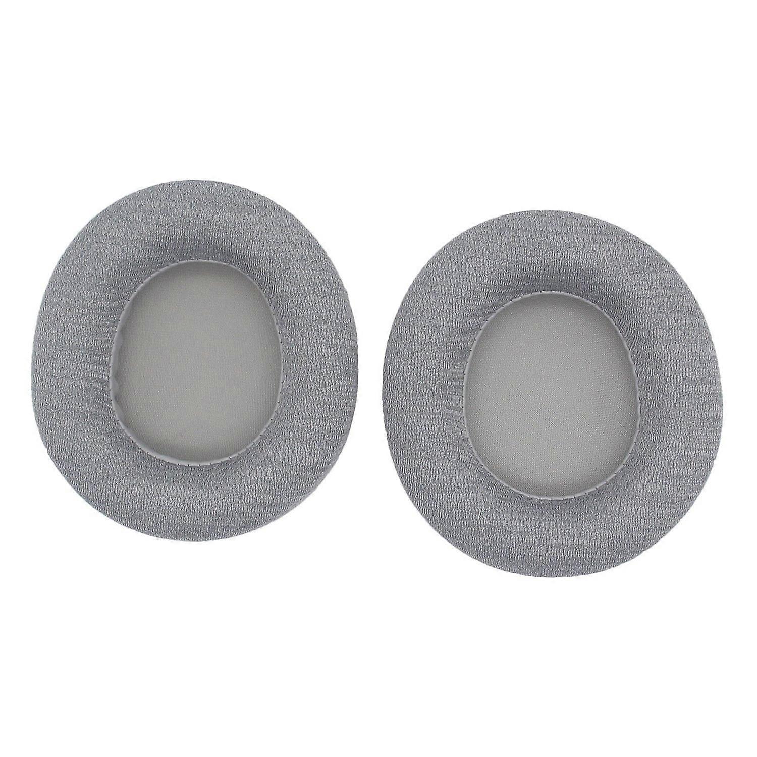 1pair Headphone Sponge Cover Gray Net