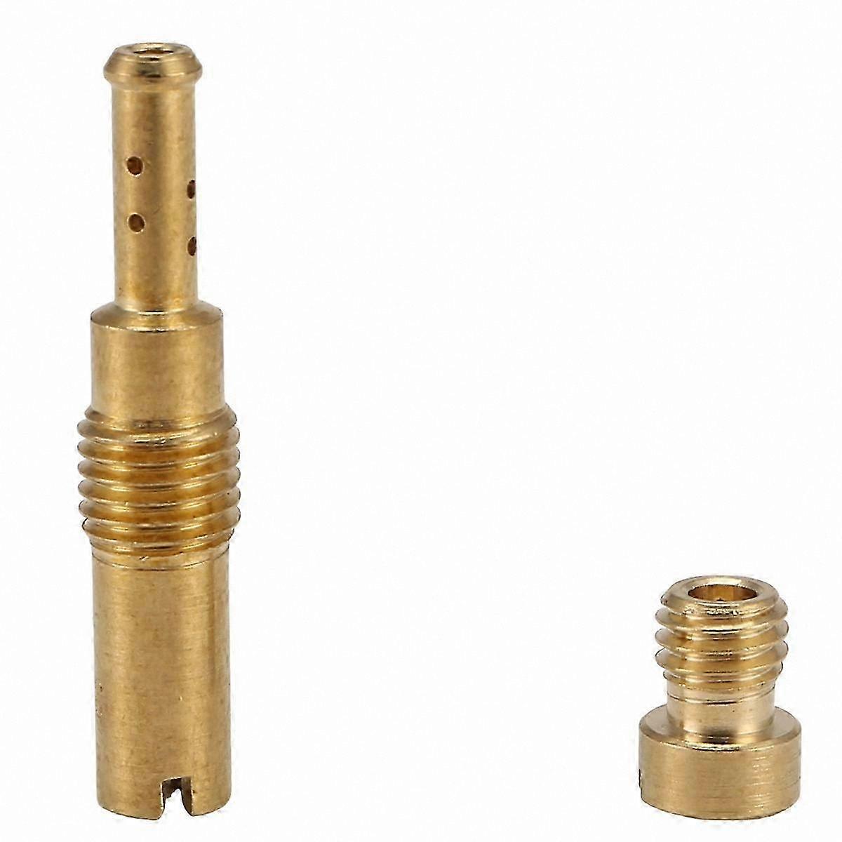 10 Main Jet Kits and 10 Slow/Pilot Jets for Carburetors Compatible with PWK, Keihin, OKO, CVK, PWM, NSR, KSR Motorcycle Models
