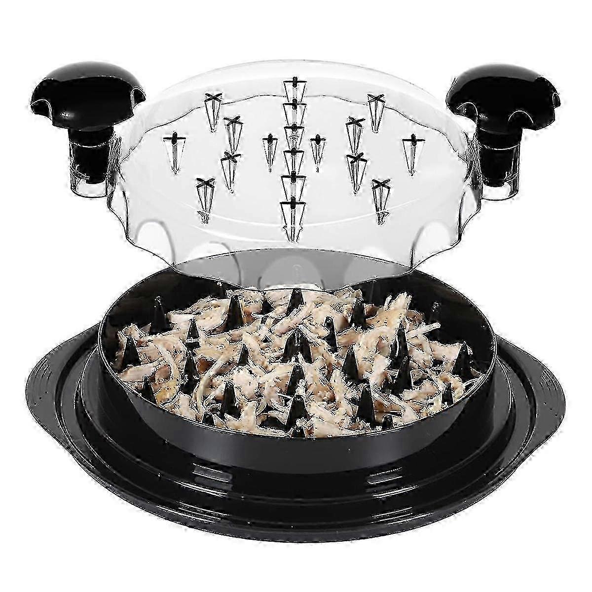 Chicken Shredder Tool Twist, Meat Shredder With Handles And Non-skid Base, Chicken Shredder Breast Edition 0915