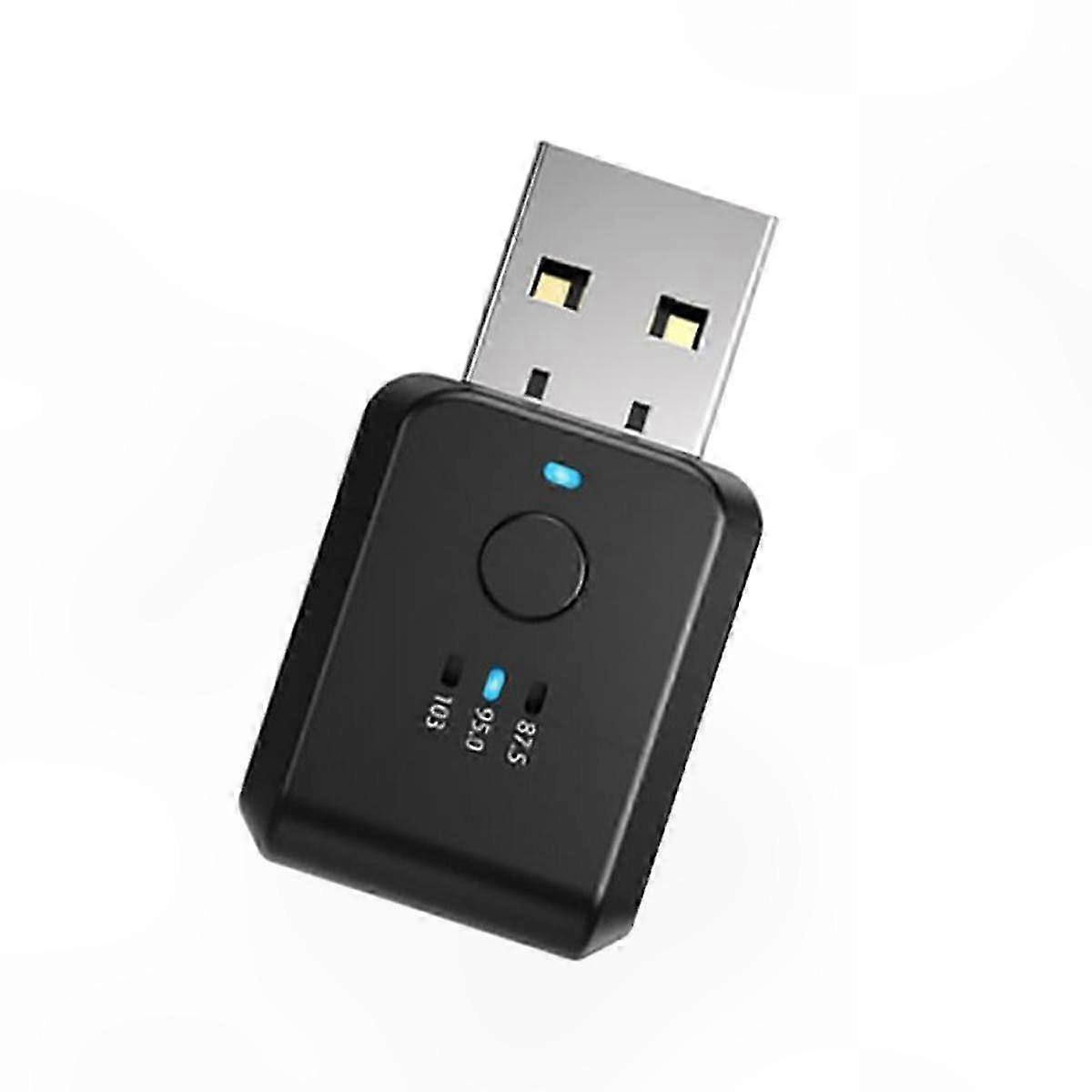Wireless Bluetooth Car FM Transmitter with Handsfree Calling and USB Charging Port for Auto o Streaming