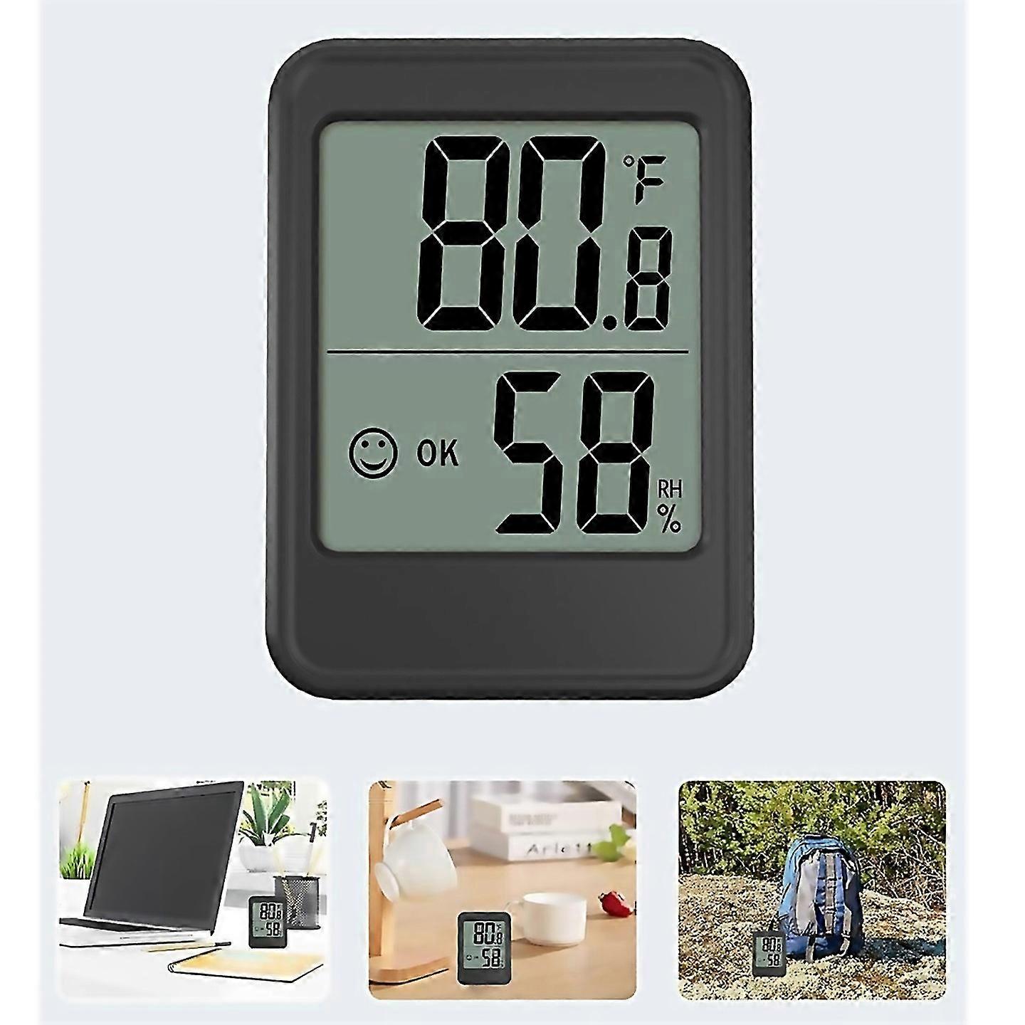 For 3pcs Digital Humidity Meter Indoor Hygrometer Thermometer