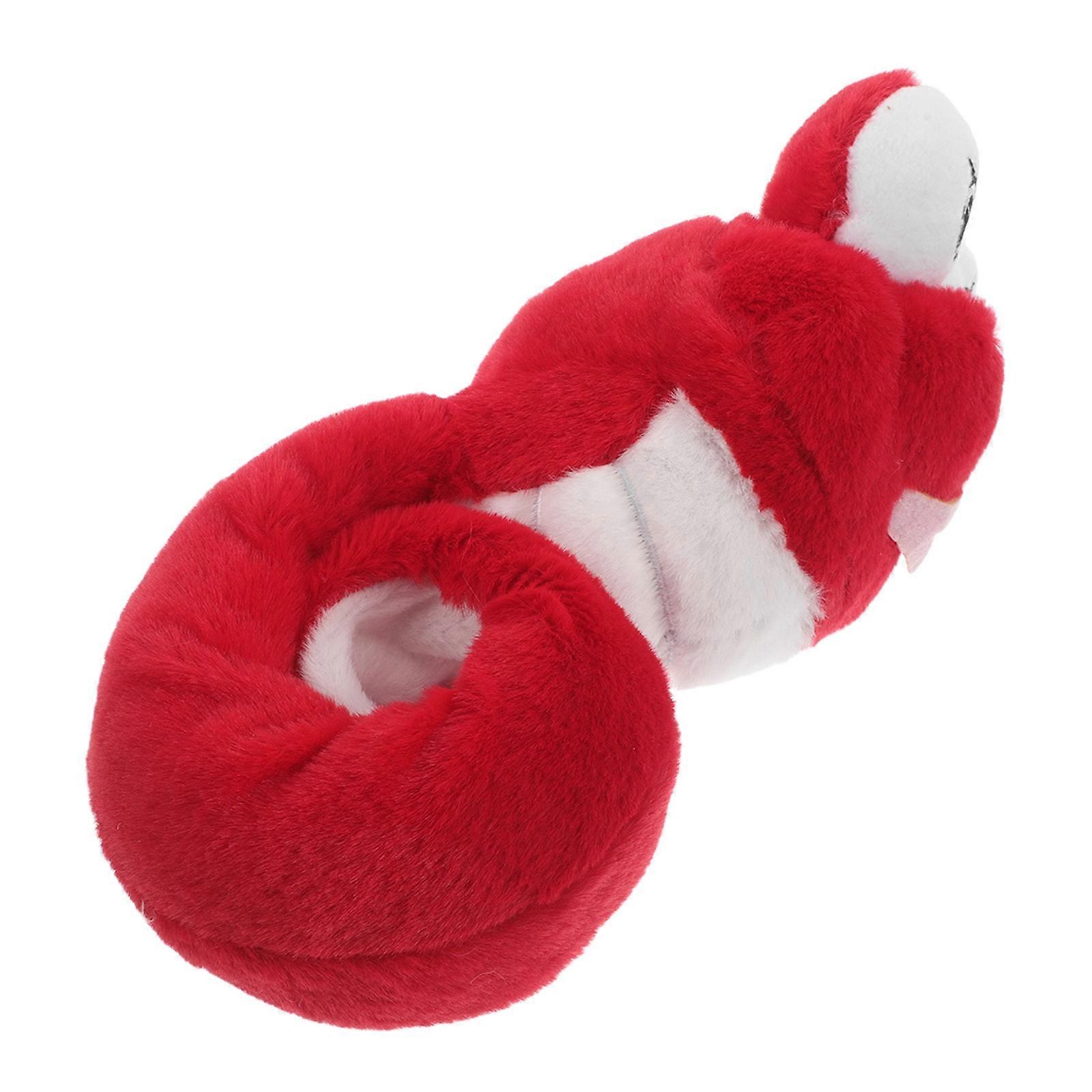 Slap Bracelets Plush Snake Shape Gifts For Kids Soft And Comfortable PP Cotton 1Pack