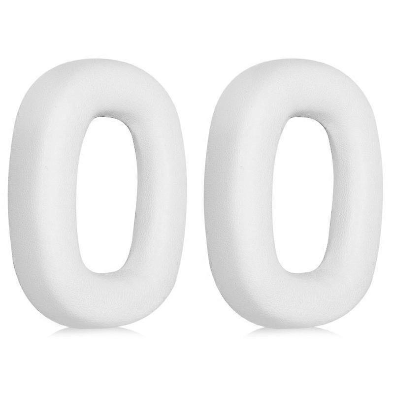 2pcs Earmuffs For B&W Px8 White Protein Leather