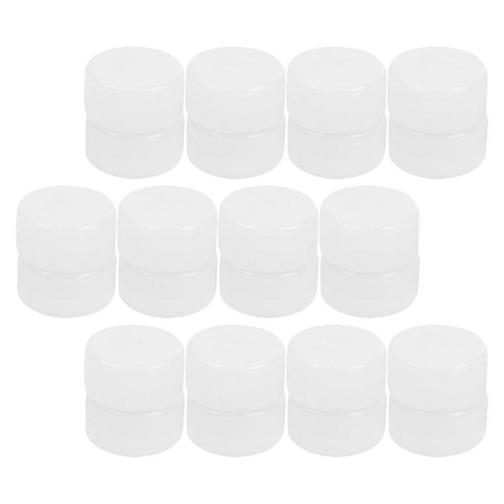 Sound Maker for Toys Plastic Rattle Box for Dolls Babies Baby Stroller White Insert 50Pcs