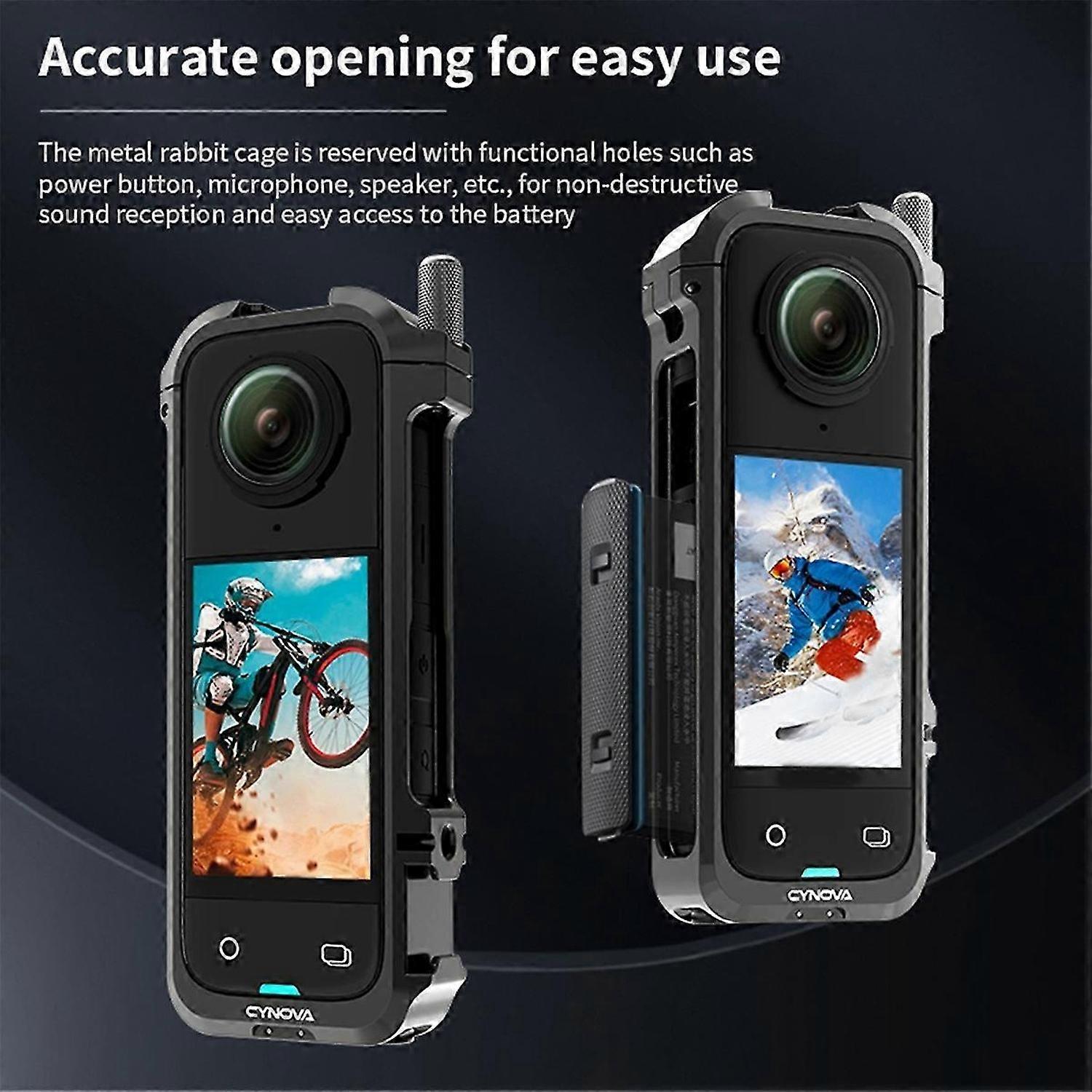 CYNOVA Camera Frame Rabbit Cage Protective Case Without Lens Cap
