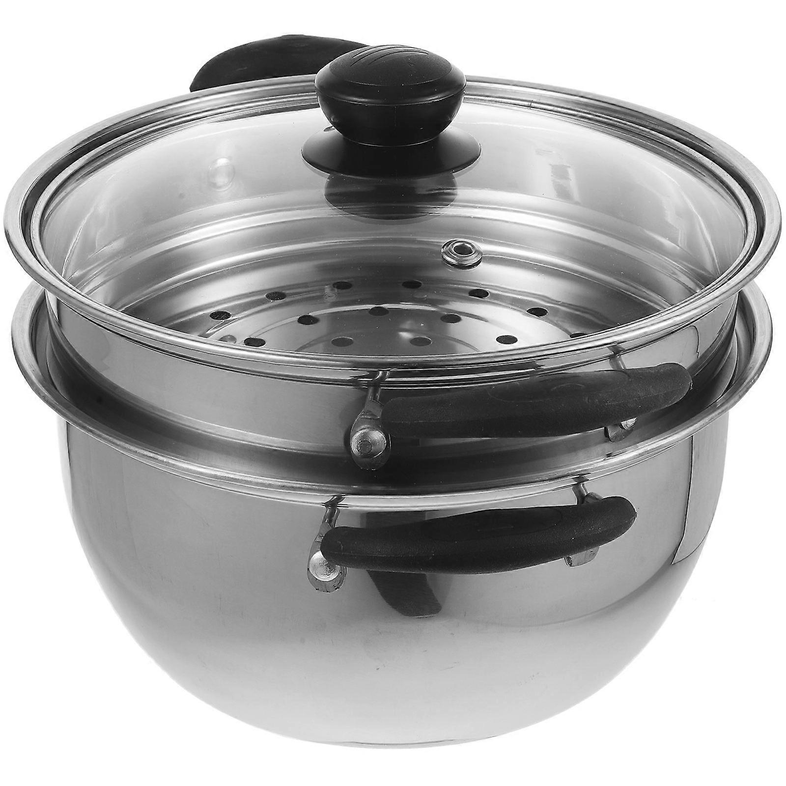 מחבת חלב ספינת קיטור מנירוסטה למטבח ביתי 1 יחידות סיר מרק