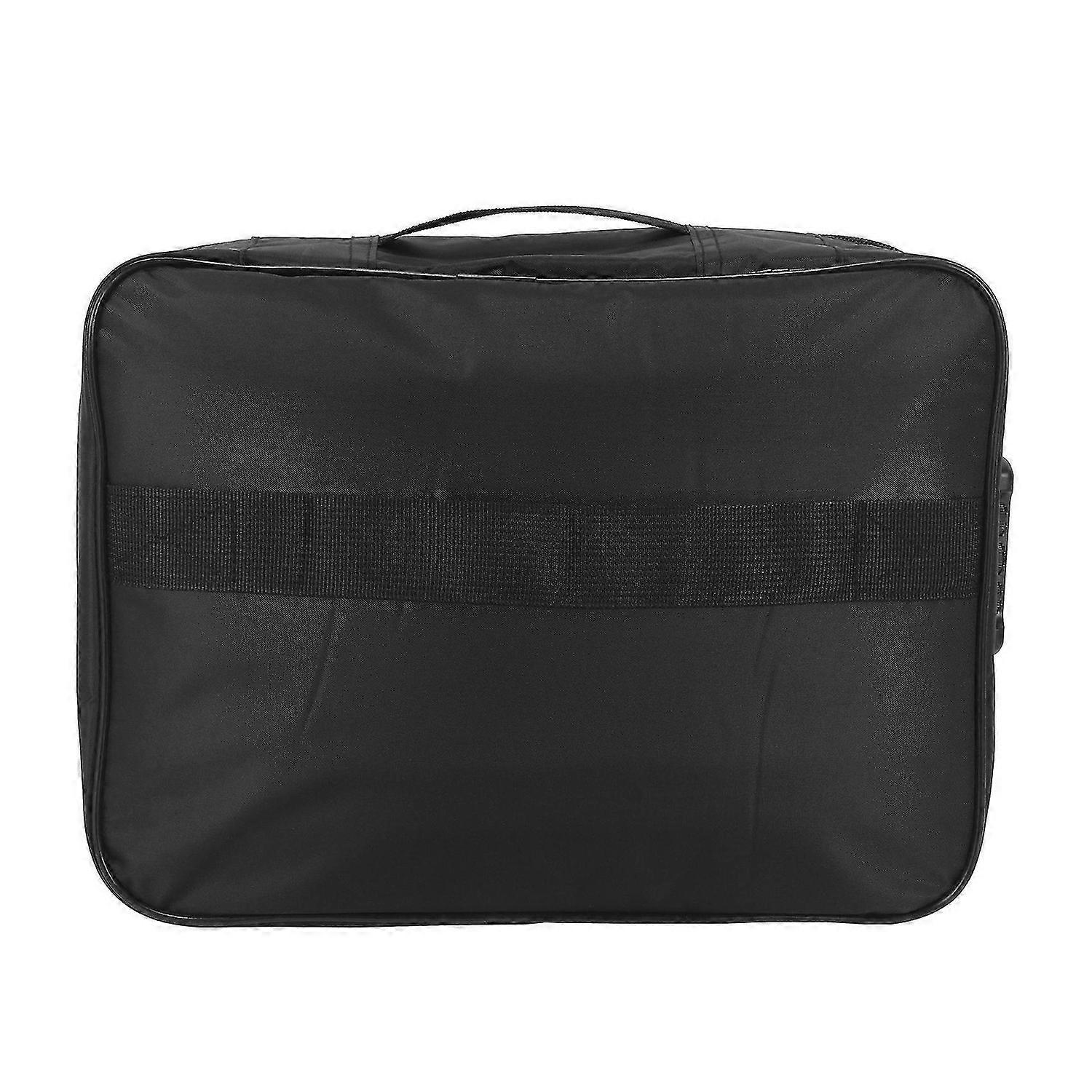 Important File Pocket Holder,Document Organizer Box,Oxford Waterproof Document Storage Bag with Safe