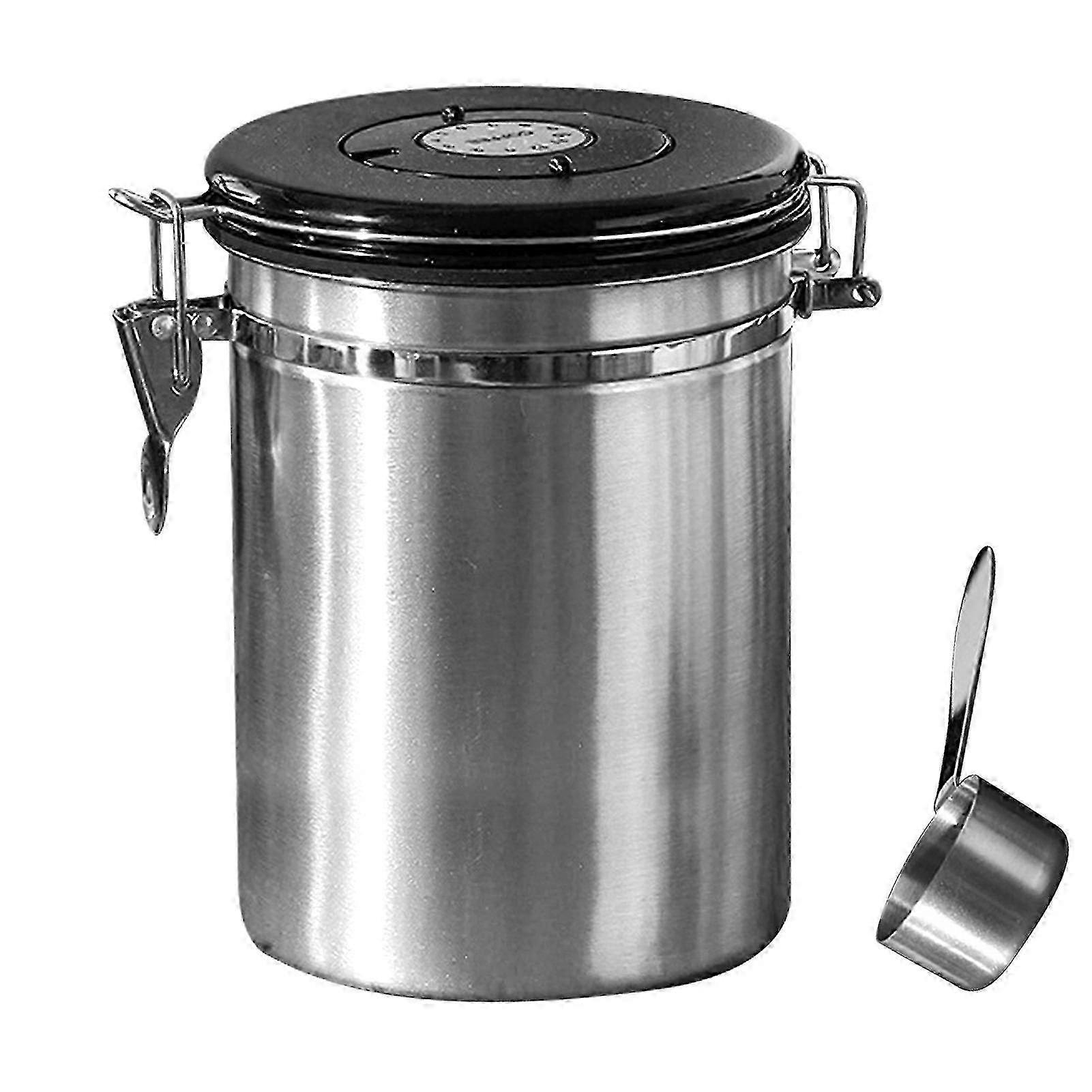 1.2/1.5/1.8L Airtight Coffee Storage Container Multifunctional Food Storage Container for Fresh Coffee Beans