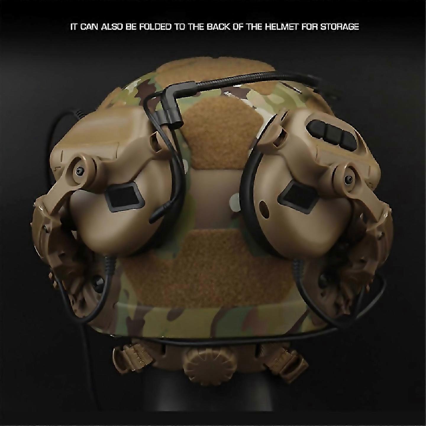 For Tactical Headset Holder Helmetmounted Accessory Rail Adaptor Kit