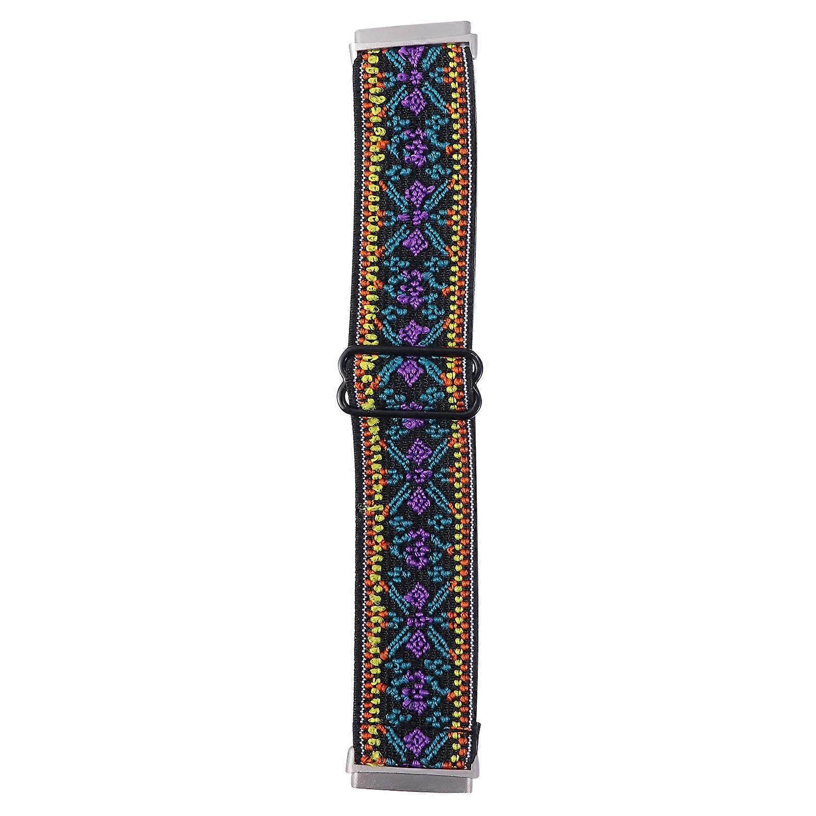 Nylon Watch Strap for Watch Wrist Band 1Pcs Compatible with Fitbit 3