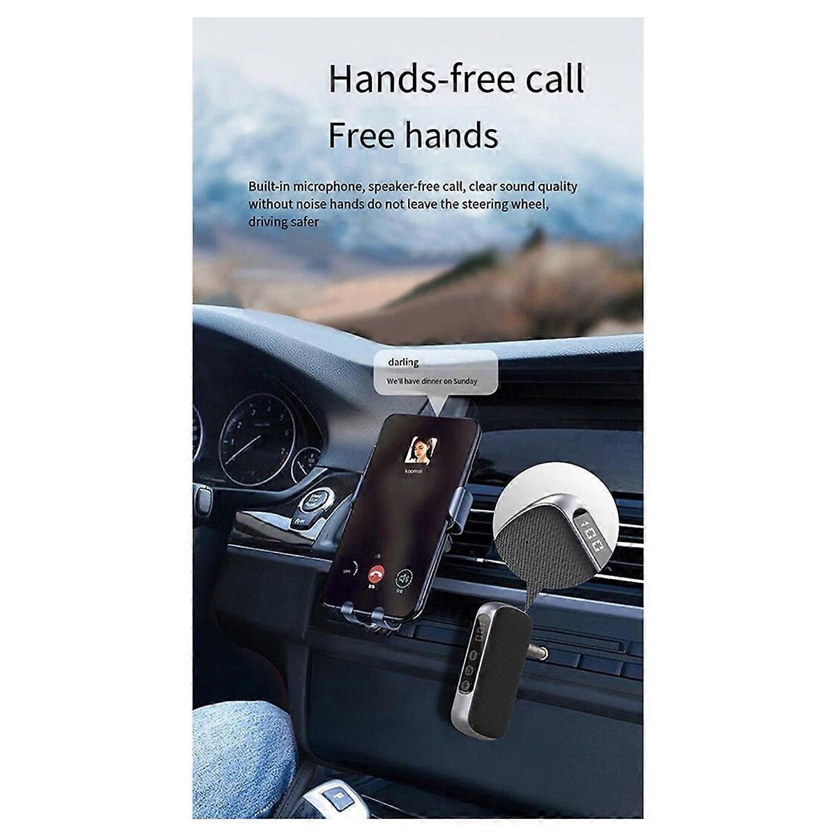  GR11 digital display car Bluetooth transmitter and receiver