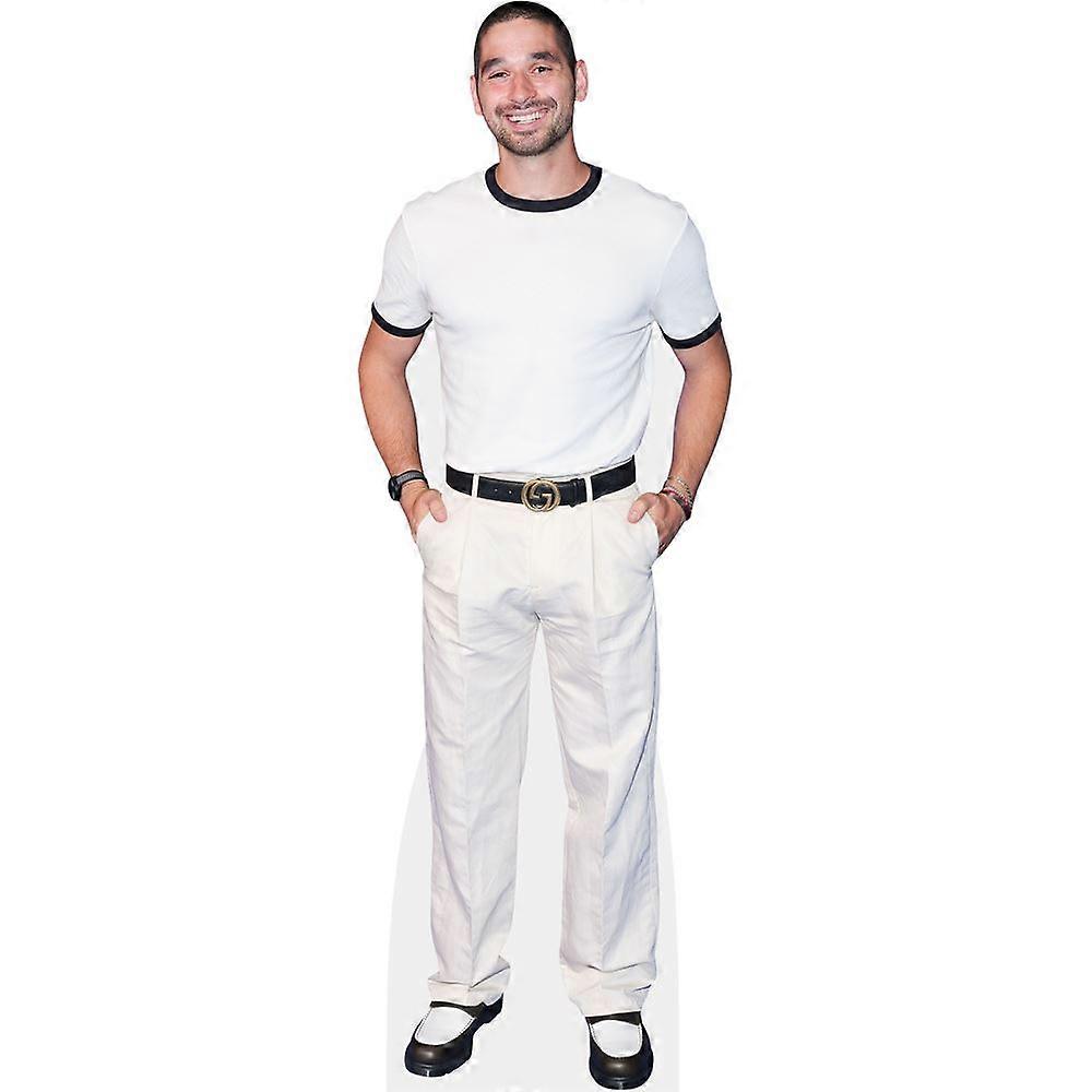 Alan Bersten (White Top) Cardboard Cutout (lifesize OR mini size). Standee. Stand Up.