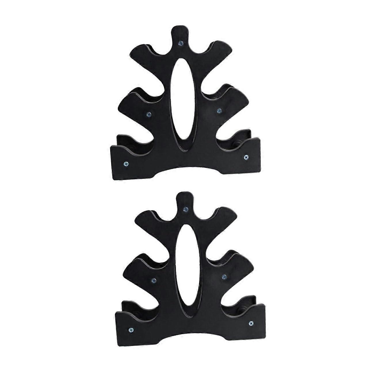 Multilevel Dumbbell Storage Holder 2Pack Dumbbell Organizer Rack For Home Commercial Gym, SpaceSaving, Durable