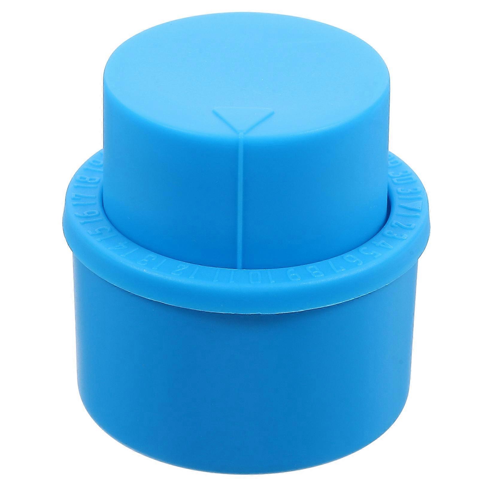 PP Leakproof Soda Cap for Carbonated Drinks 5Pcs Sky-Blue Airtight Bottle Cap