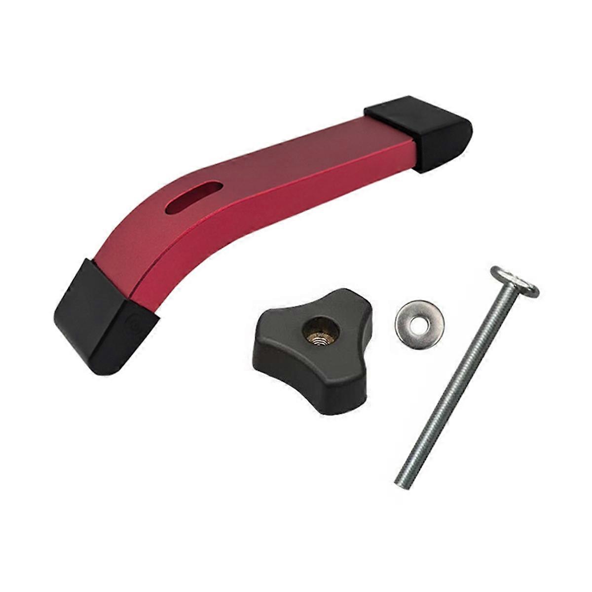 Woodworking Table Aluminum Alloy Quick Acting Hold Down Clamps, for T Slider Handle Workbench Auxili