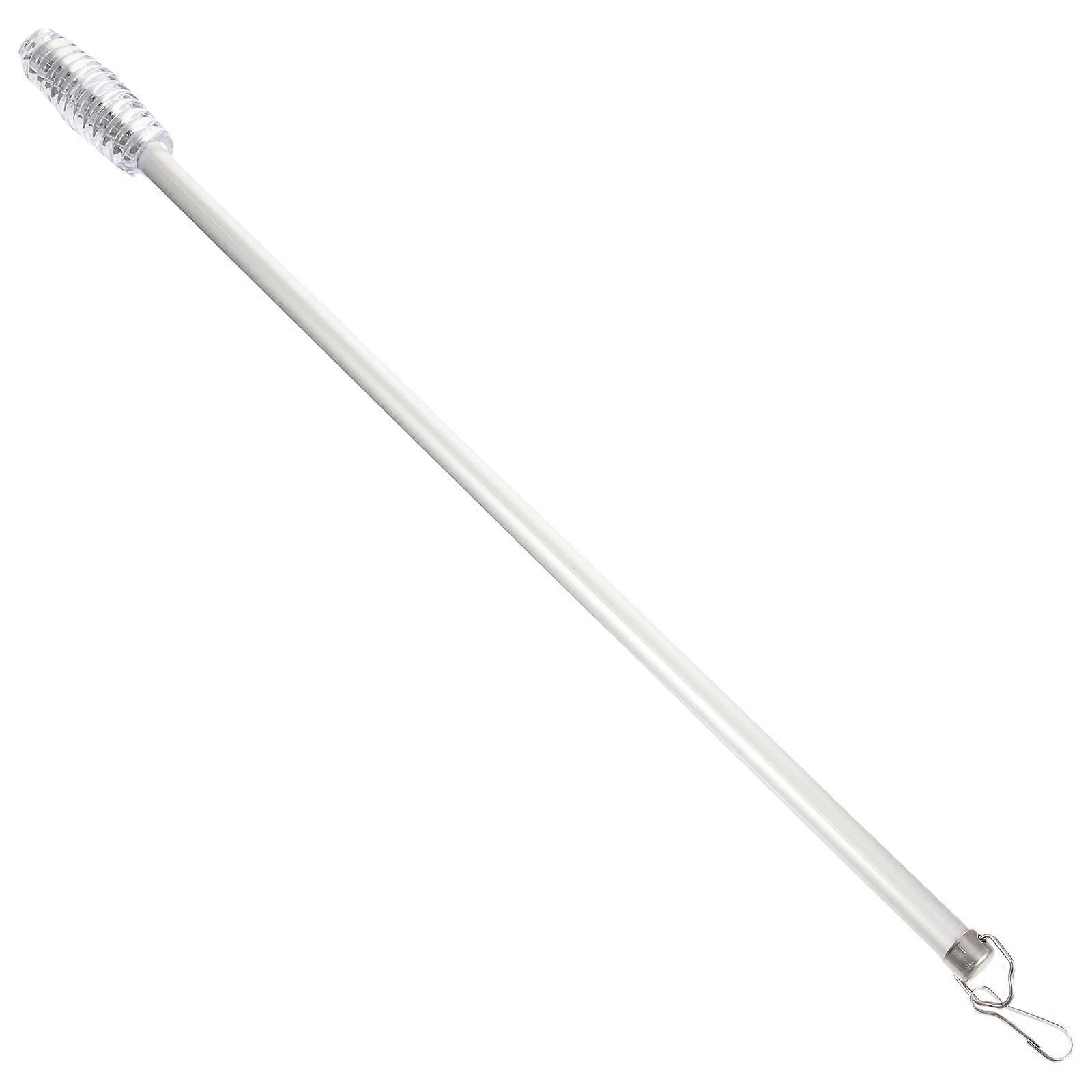 5Pcs Curtain Pull Rod Drapery Wand for Convenient Blind Opening Silver