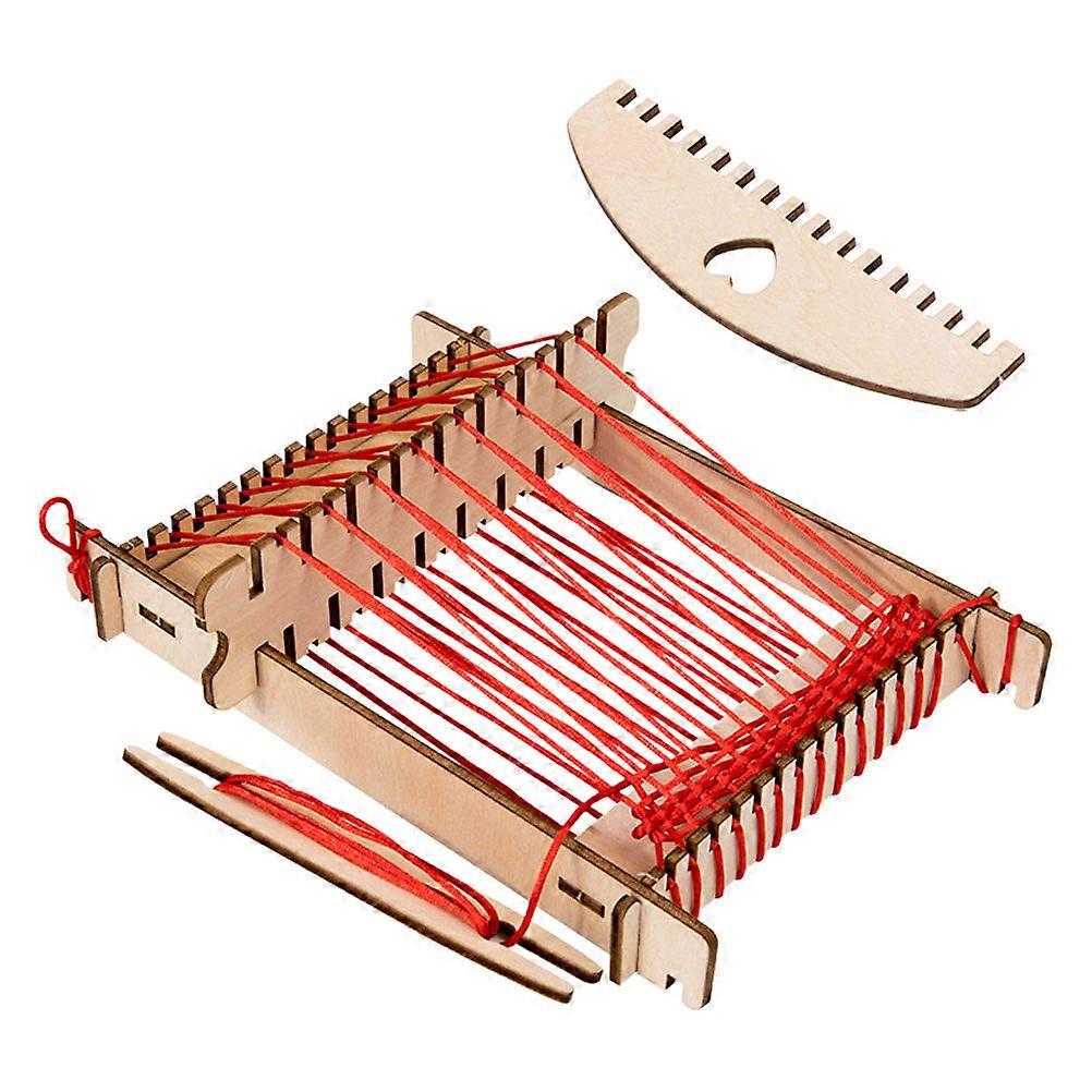 Funny Diy Loom Knitting Toy 4 Sets Kids Educational Activity Assorted Color Simple Style Hand And Brain Coordination Training