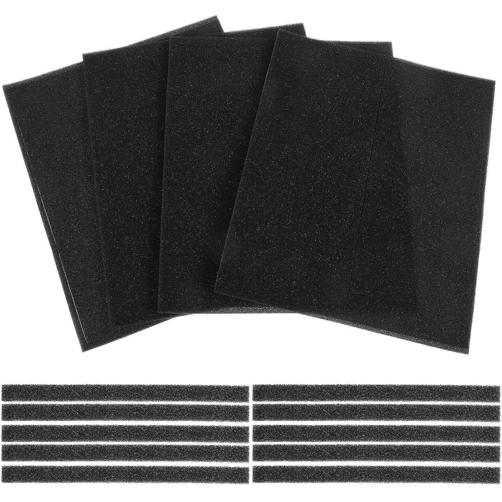 1968Pcs Non Slip Sponge Hanger Strips Self Adhesive For Clothing Hanger Protection 10X0.60X0.40CM Rectangular