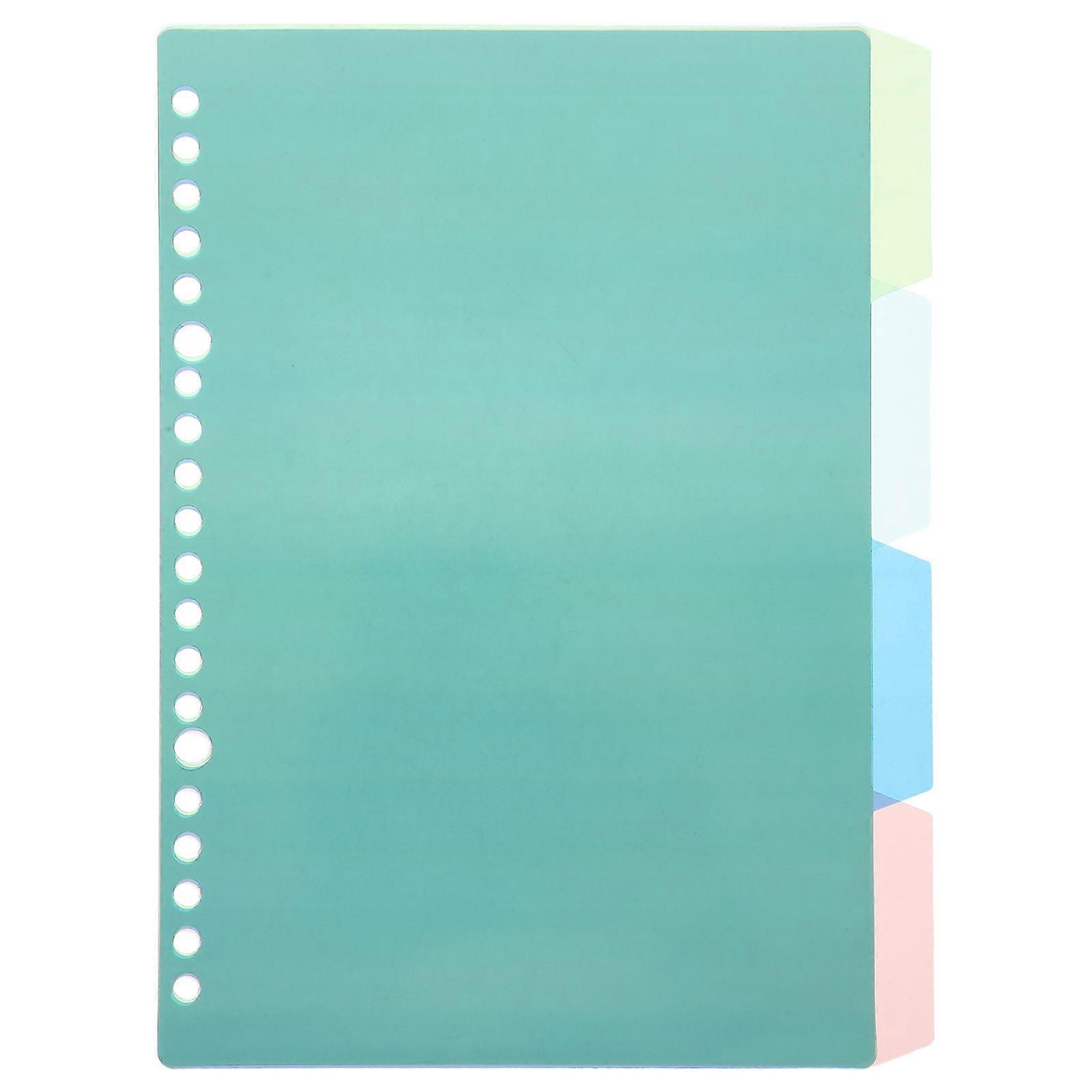 Notepad Dividers Book Binder Dividers for Office 40Sets Assorted Color