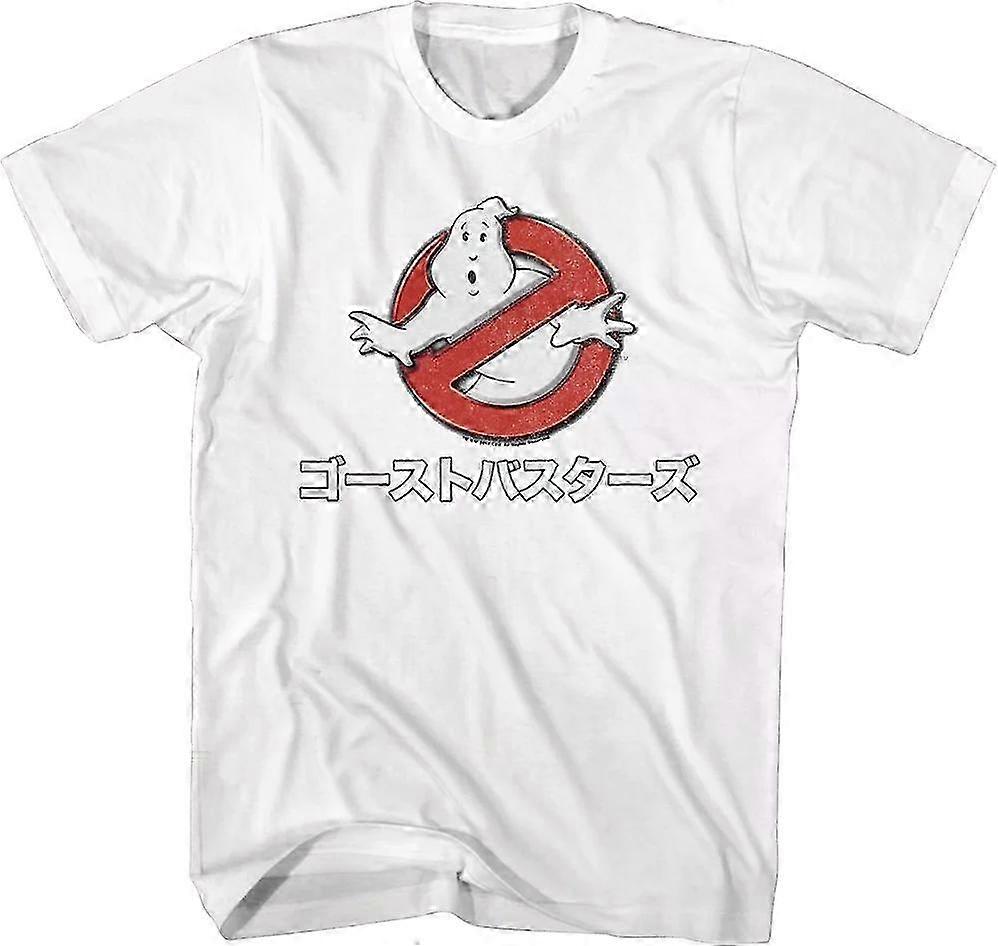 Japansk Logo Ghostbusters T-skjorte Rockinstone