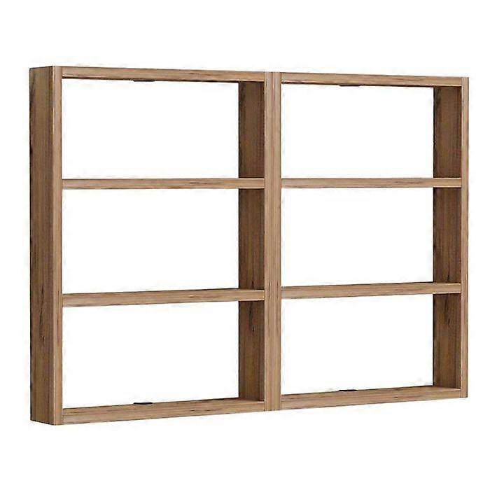 Wandregal aus Spanplatte Hexa Kiefer