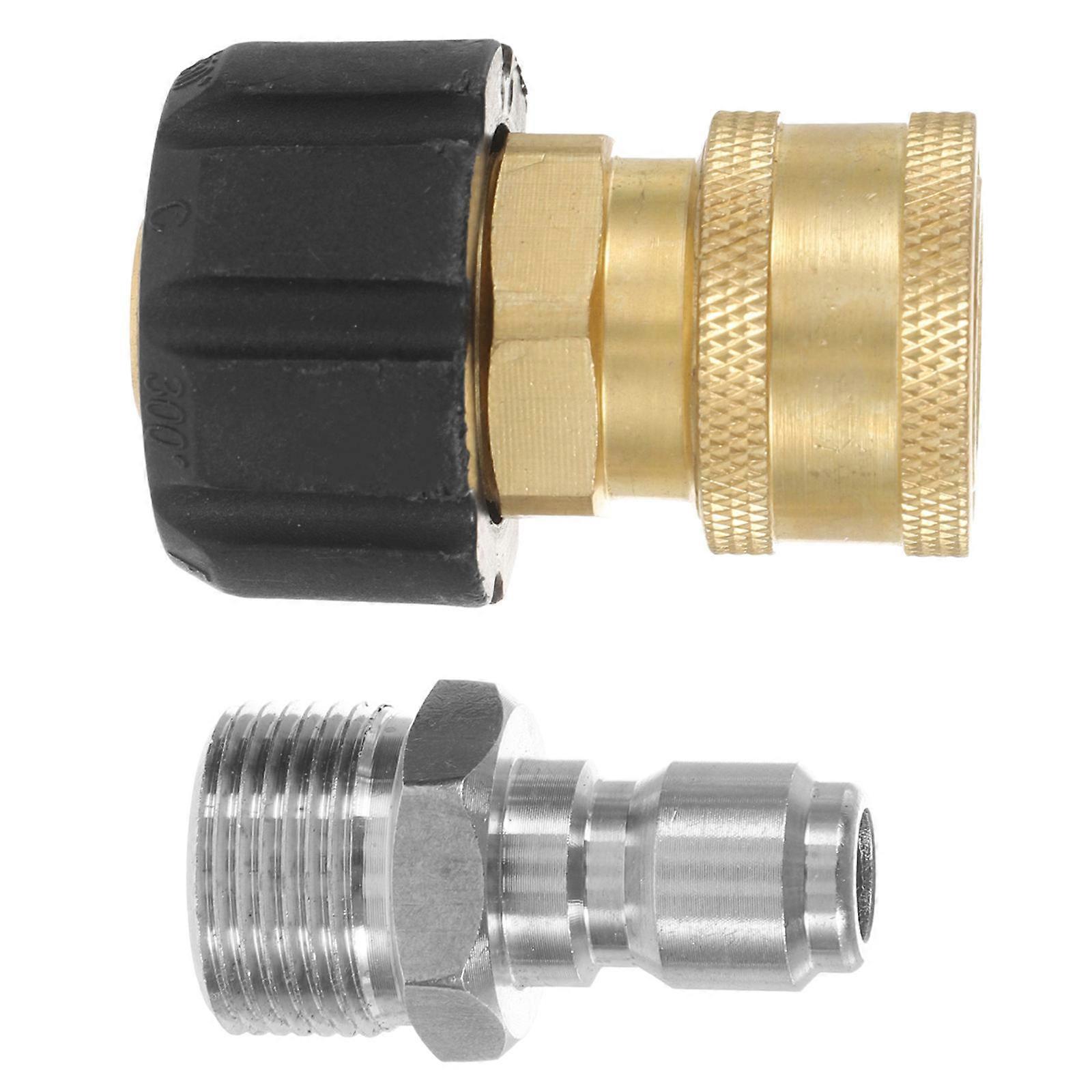 Pressure Washer Nozzle Foams Bottle Water Flow Compatibility Assorted Color Cleaning 1 Set