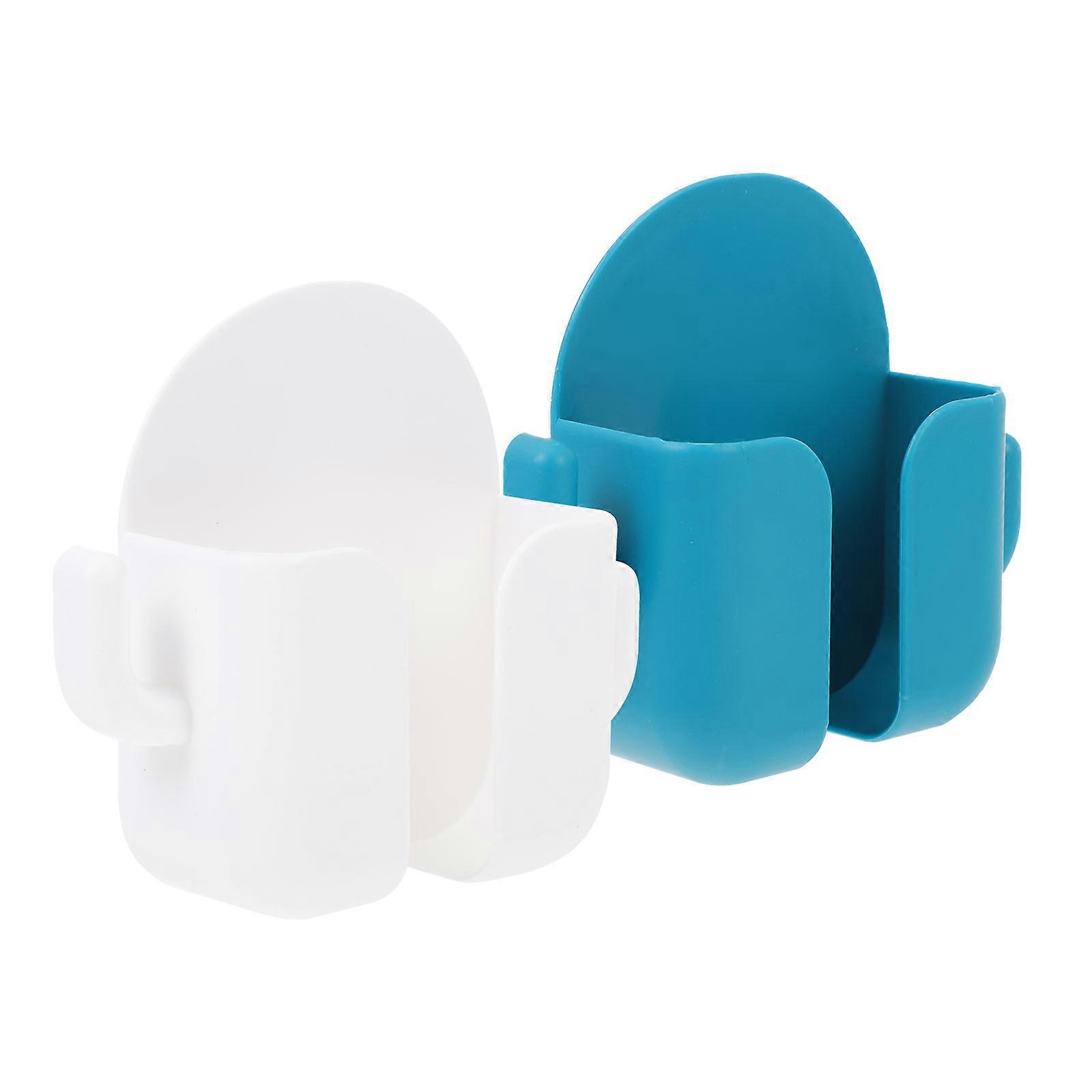 Remote Controller Boxes for Wall Mounting 2Pcs Phone Storage Racks