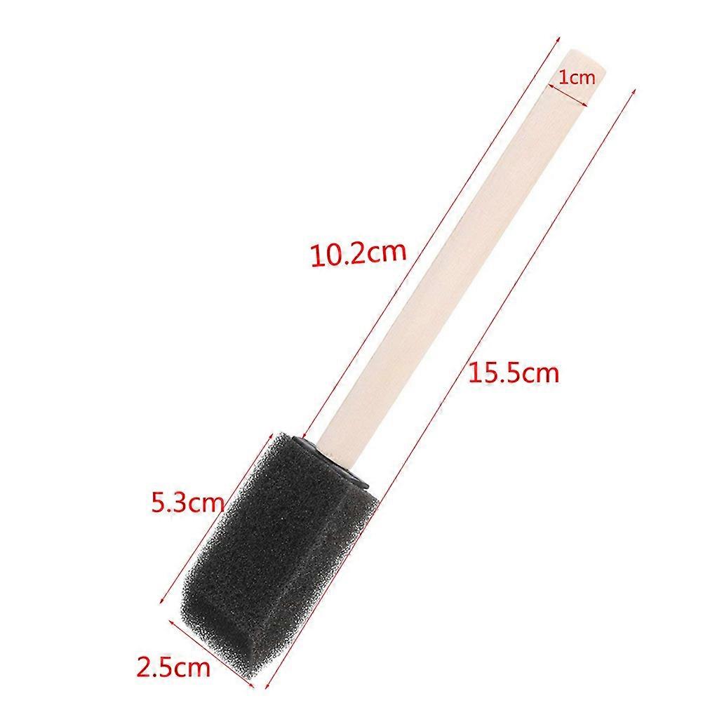 Lightweight Acrylics Sponge Paint Brush for Craft Use 2 Inch 10Pack
