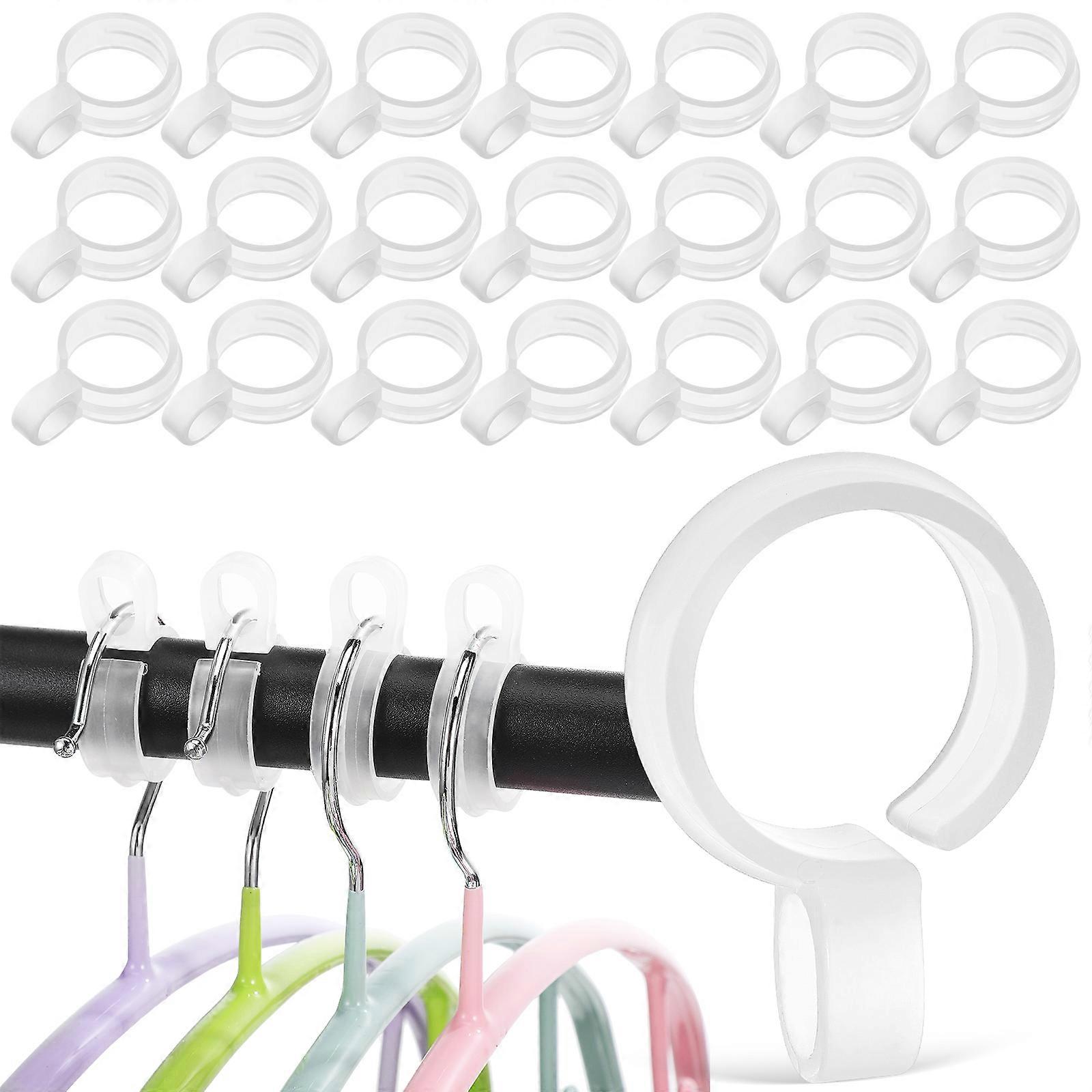 5Pcs Windproof Hanger Buckle Hooks for Clothes Drying Made of Plastic