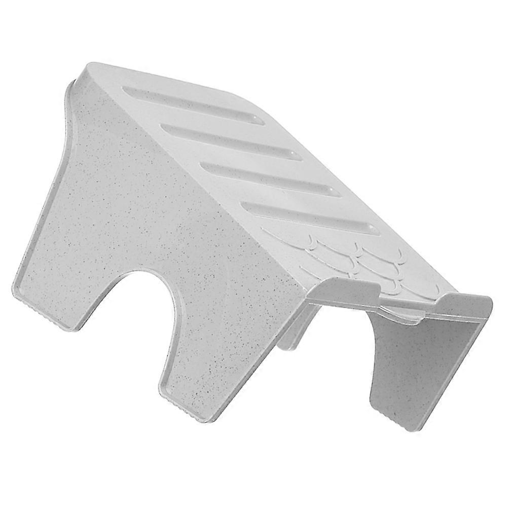 Nonslip Shoes Rack for Shoes Storage 2Pcs Plastic Grey