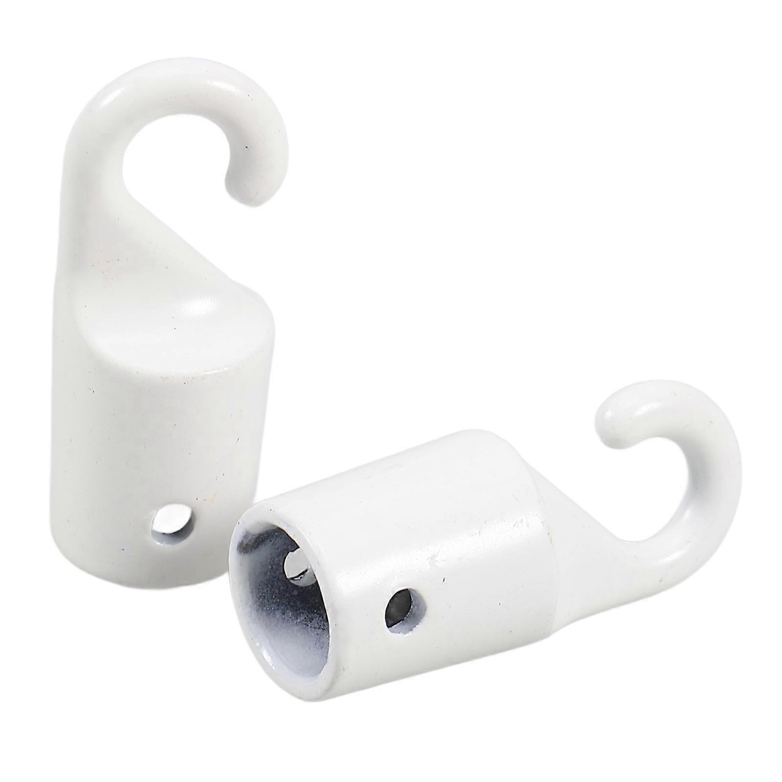 Blind Rod Hooks 8 Pcs Curtain Blinds Replacement Accessories For Interior Design Plastic Material Hook-shaped