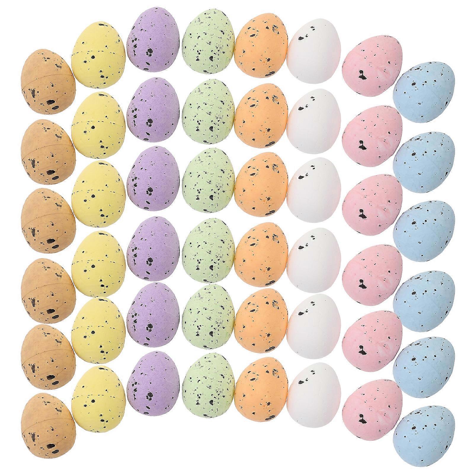 Easter Egg Shape Decoration 300 Pcs Colorful Foam Model Perfect For Festival Party Fun Enhancements To Your Decor