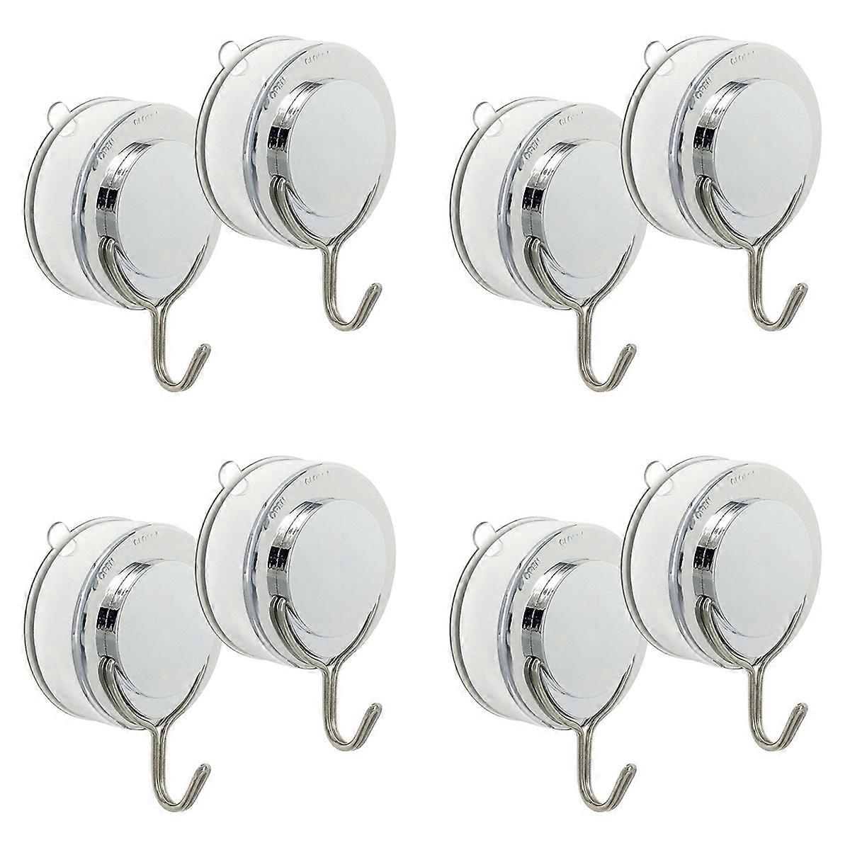 Suction Hook 2 Pack Vacuum Stainless Steel Suction Cup Hooks