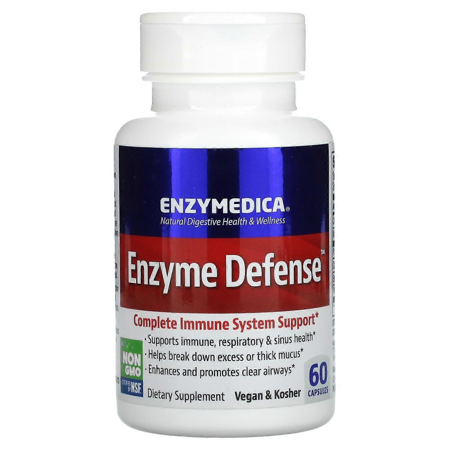 Enzymedica, Enzyme Defense, 60 Capsules