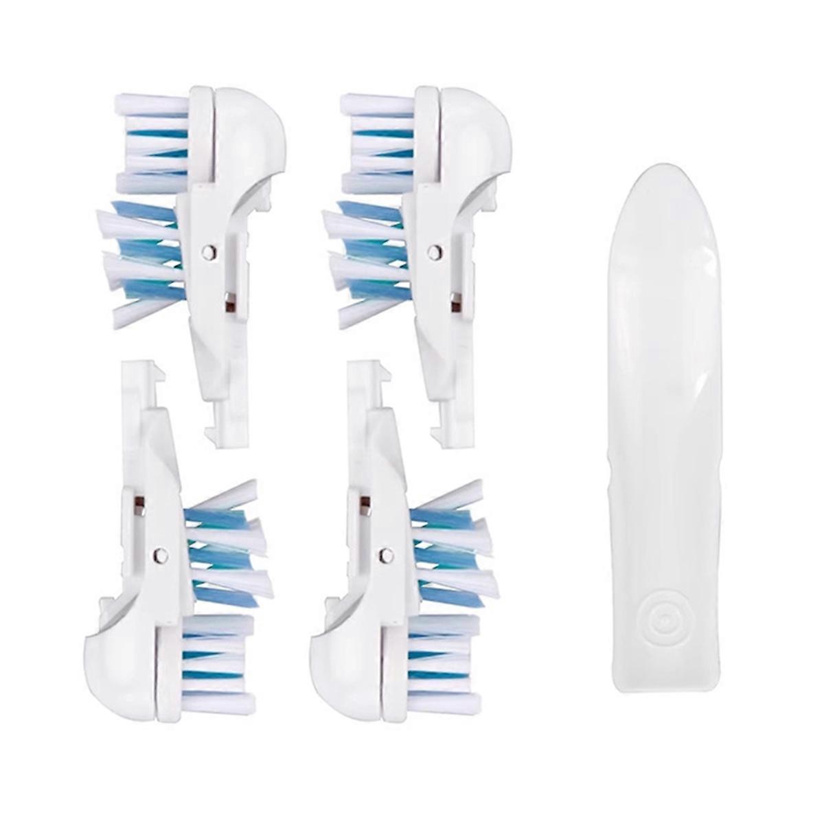 Replacement Brush Heads for Crossaction Toothbrush,Deep Cleans Teeth Removes Plaque Effectively,for Tooth Care