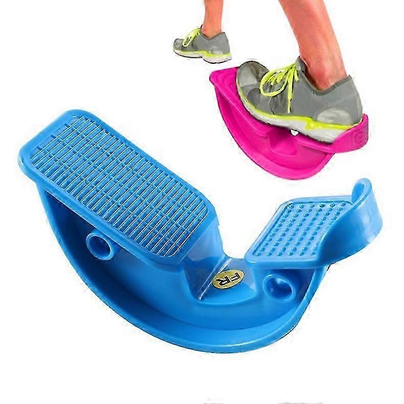 Fitness Inclined Stretching Board Trainer Calf Relaxation Standing Stretching Pedal, Color: Blue