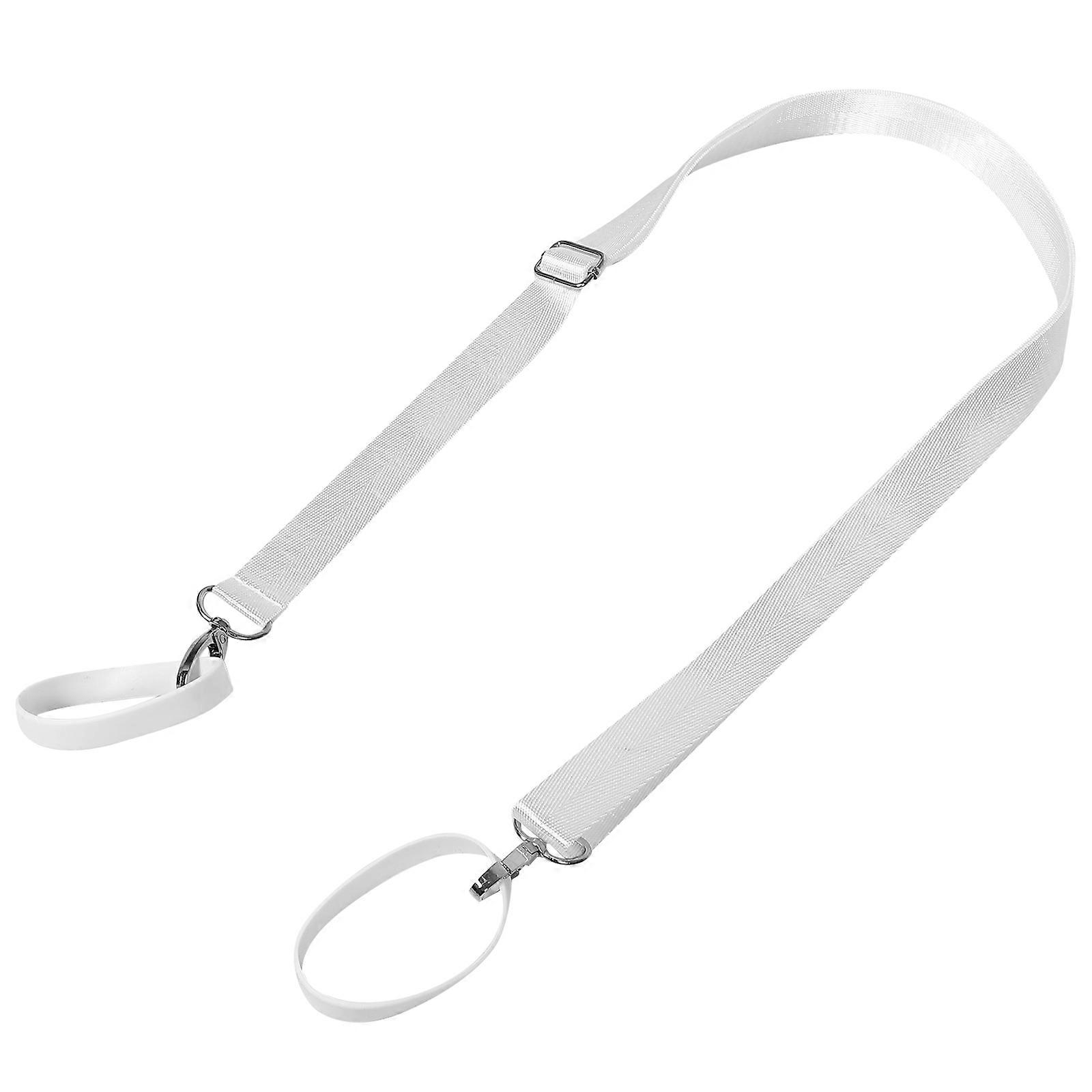 Automatic Shuttlecock Dispenser Badminton Storage with White Fabric Strap