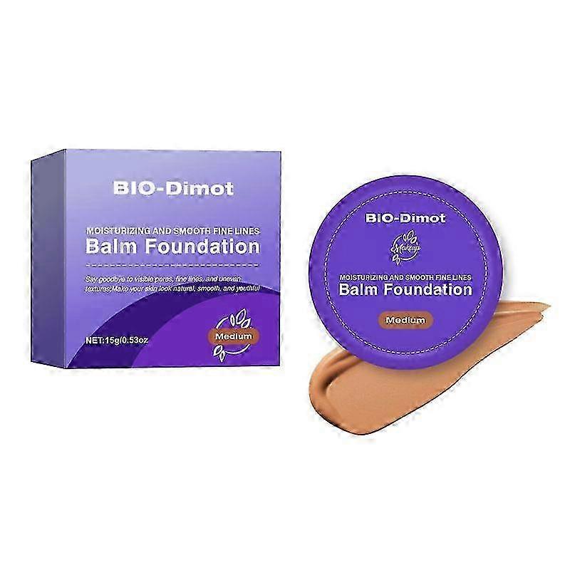 Foundation Make-up Cream, Moisturizing and Smooth Fine Lines Balm Foundation Lasting Waterproof Oil Control Concealer Isolating Foundation Make-up Cre