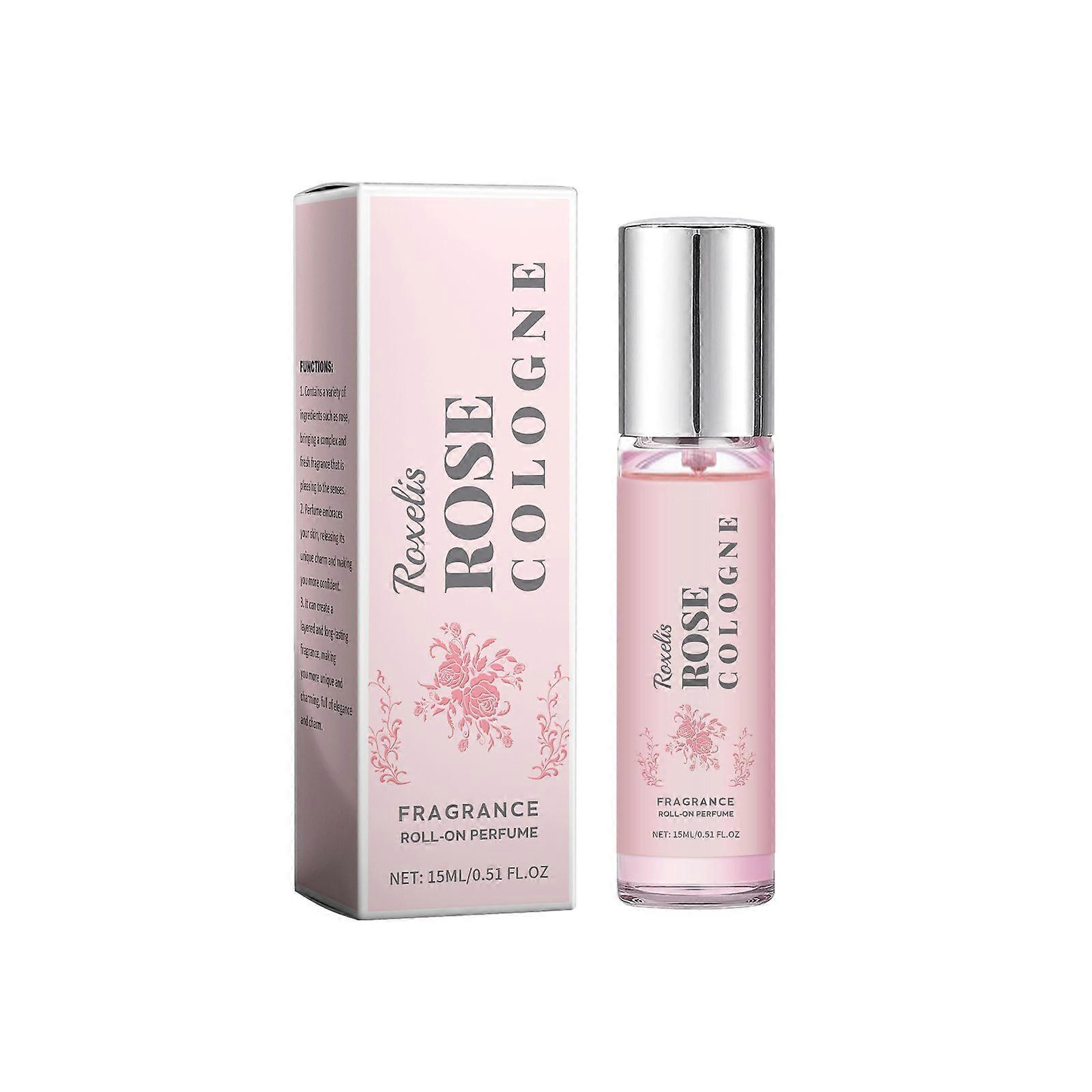 Roxelis Rose Elegant Roll-On Perfume Is A Long-Lasting, Delicate And Fresh Floral Scent For Ladies' Wrists. It Is A Fragrance That Lingers On The Go