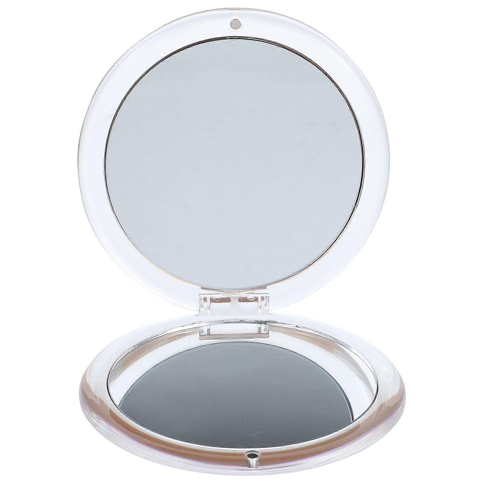 Compact Mirror 10X Mini Magnifying Mirror Folding Round Make Up Mirror Gift