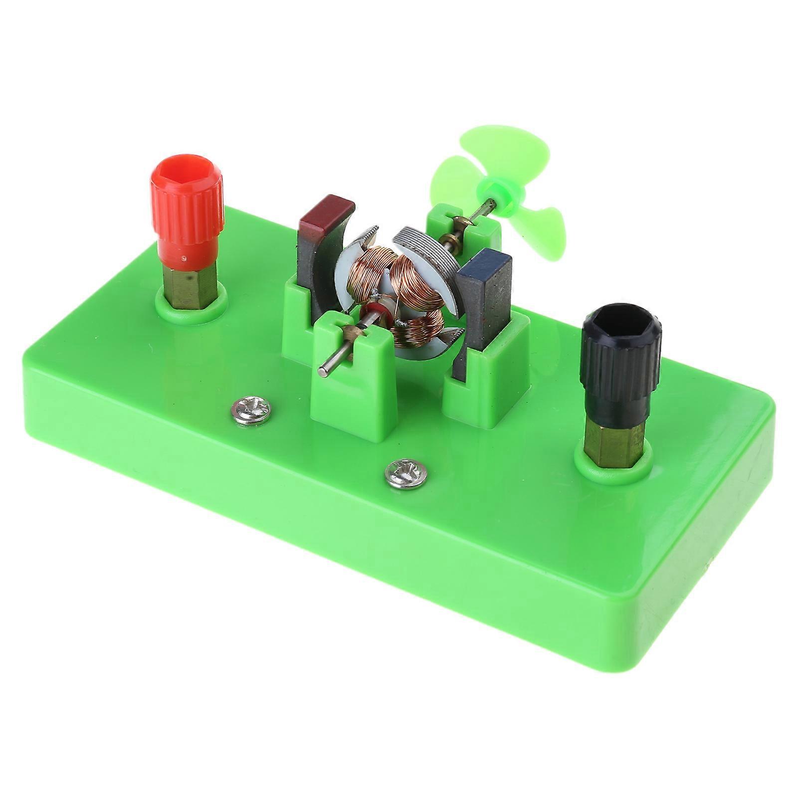 Physics Toy Electrical Motor Model Kits Direct-Current Electrical Motor Model Assembling Science Toy Multicolor