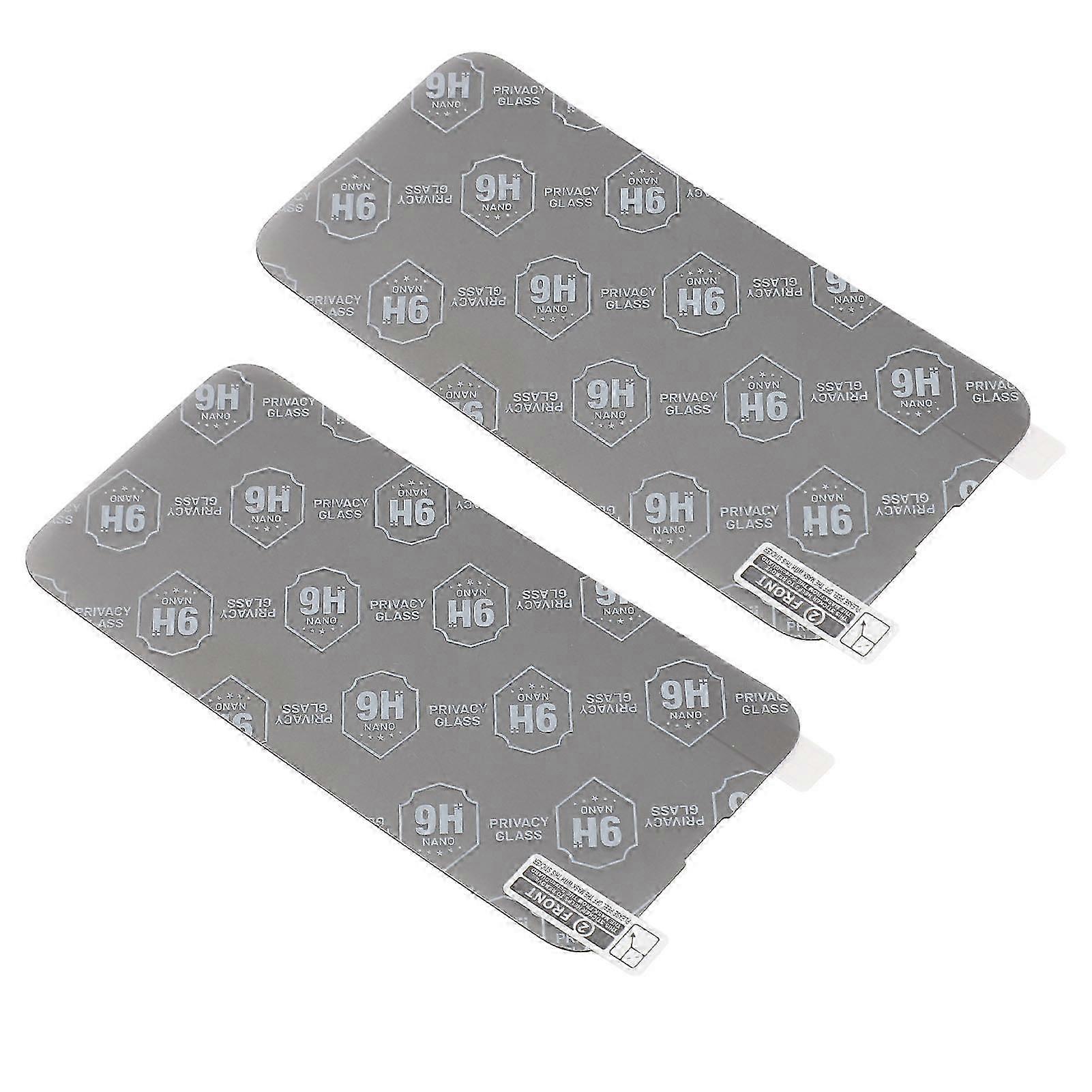 IOS Phone 14 用 6.1in アンチスクラッチ スクリーン プロテクター - つや消し 9H 硬度 (2 セット)