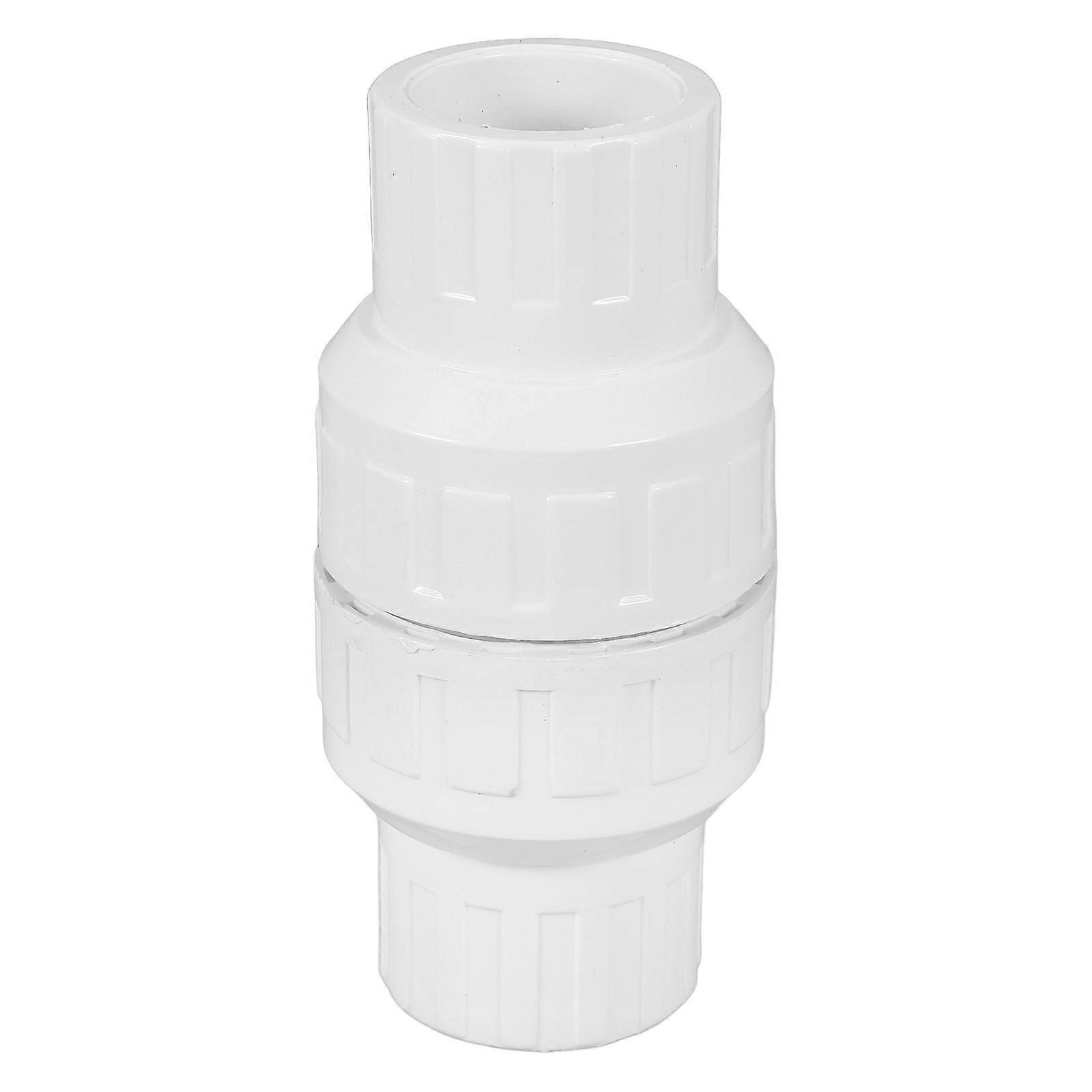 Check Valve PVC Pipe Joint Water Tube Check Valve Prevent Backflow Accessory