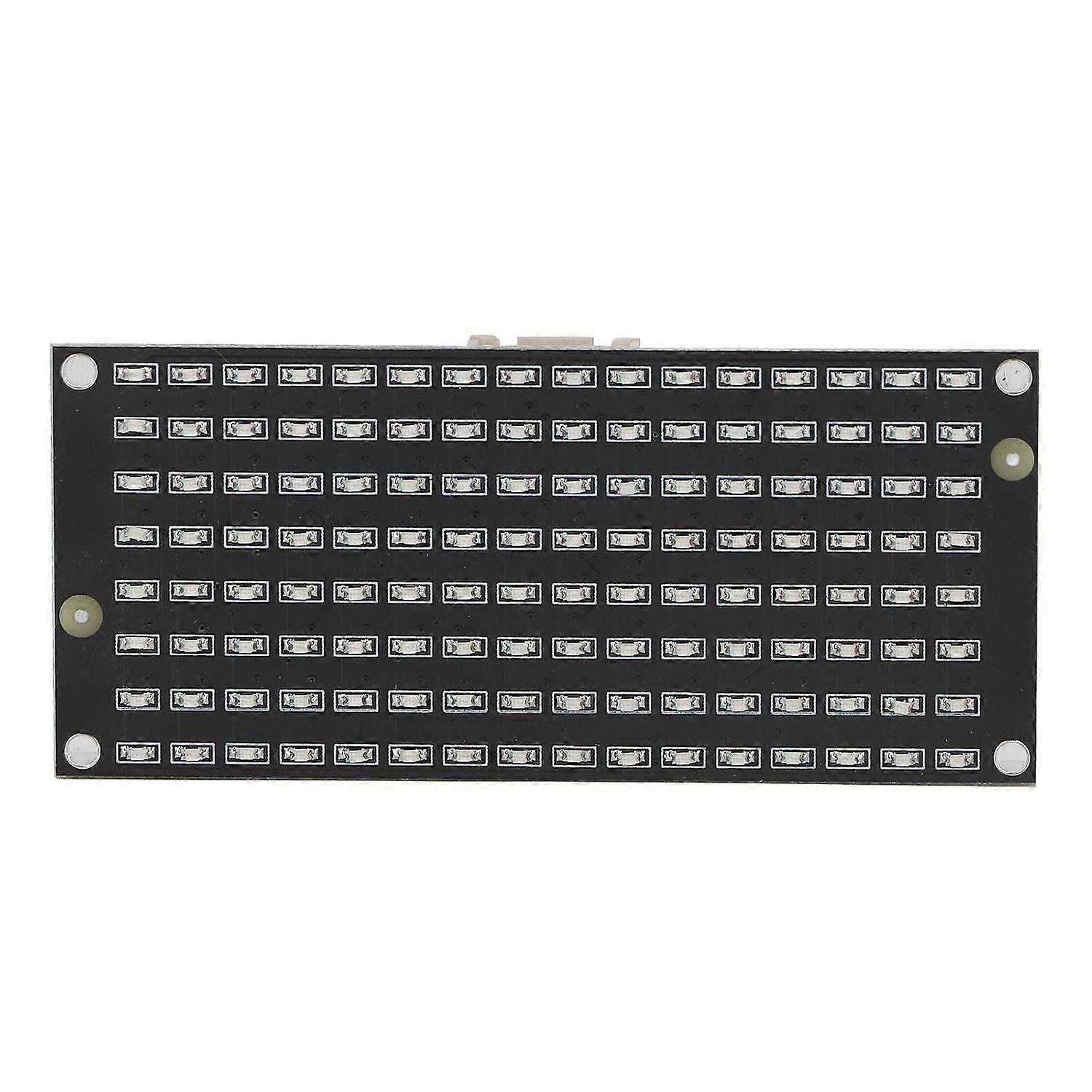 LED Matrix Control Module 8x16 Panel IC2 Communication Display DC3.3‑5V Single Board Computers