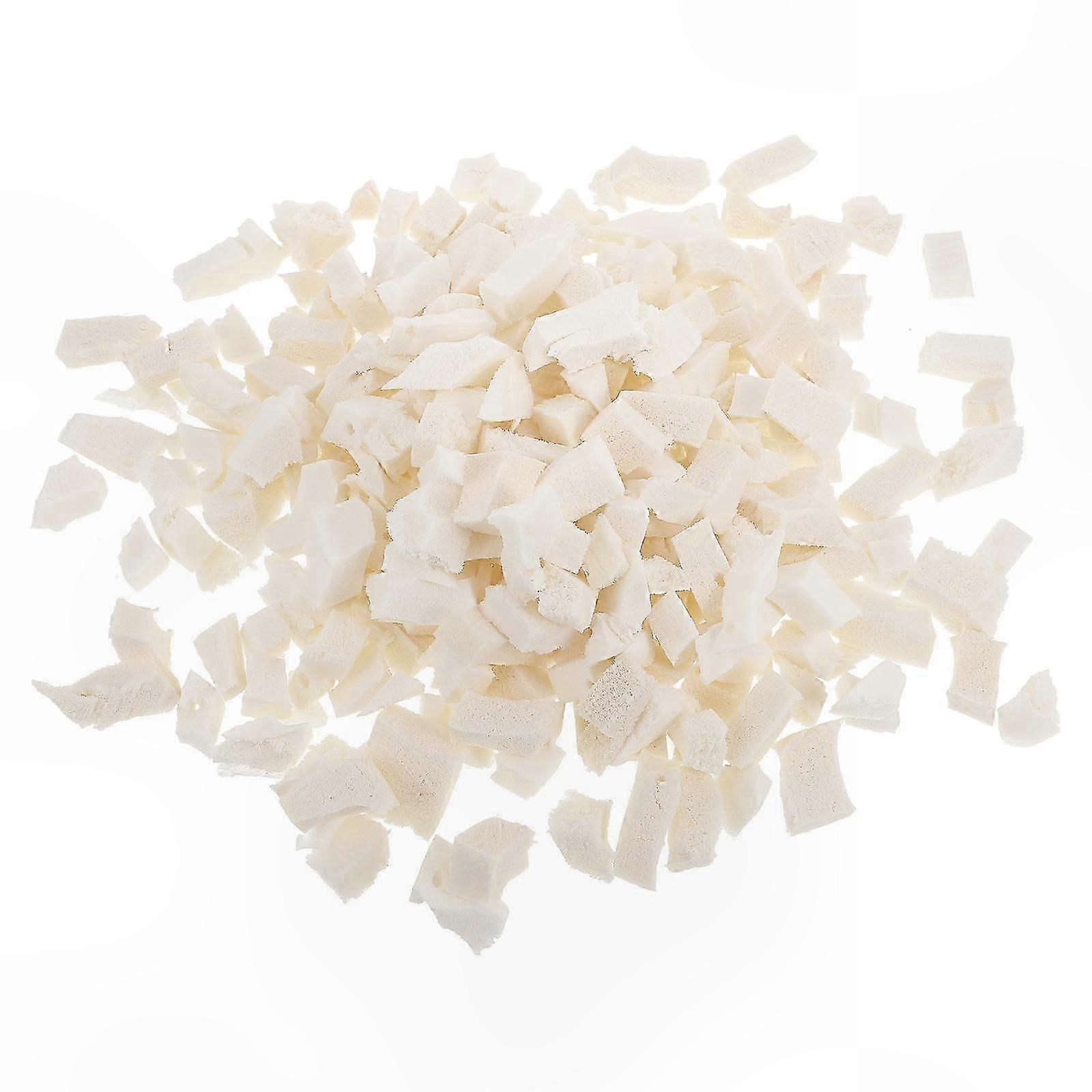 White Latex Sofa Cushion Filler, Comfortable Bean Bag Chair Beads, Reusable Latex Beads