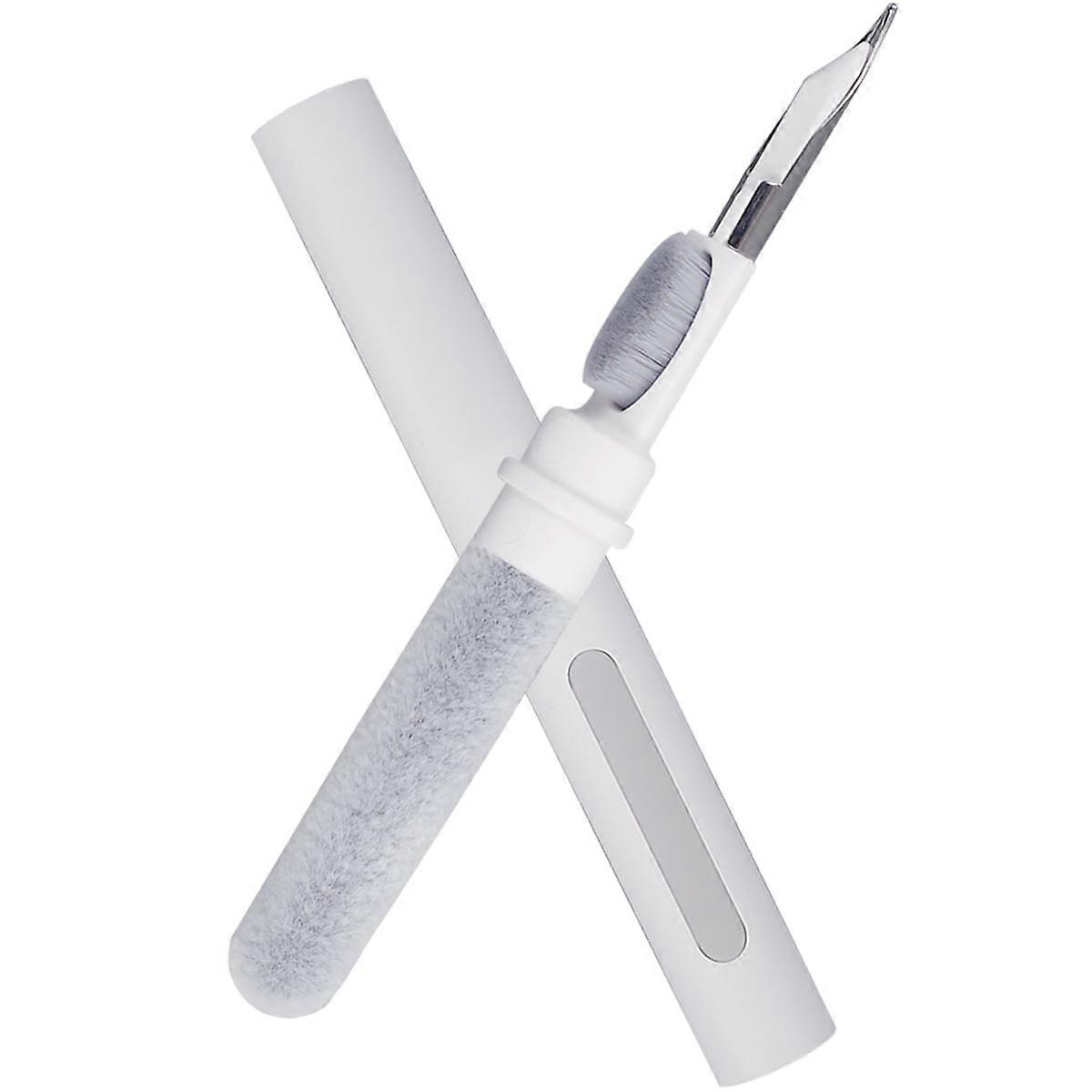 Harupink Bluetooth Earbuds Cleaning Pen with Soft Microfiber Brush, Portable & Durable Tool for compatible with Airpods, Keyboard, Earphone Case